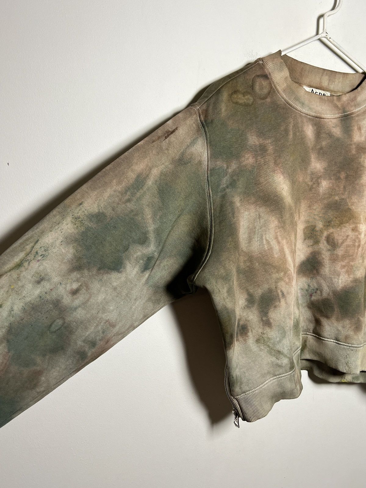 Acne Studios Acne Studios Cropped crewneck in heavyweight cotton Size US M / EU 48-50 / 2 - 8 Thumbnail