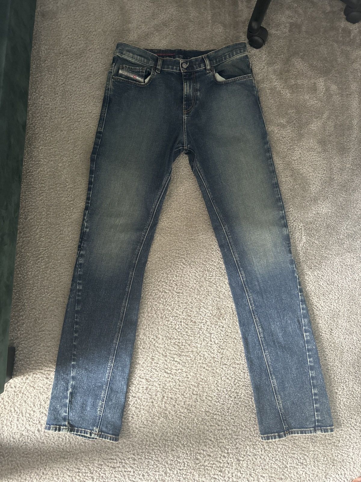 Diesel DIESEL Slim Fit Flared Denim Size US 34 / EU 50 - 1 Thumbnail