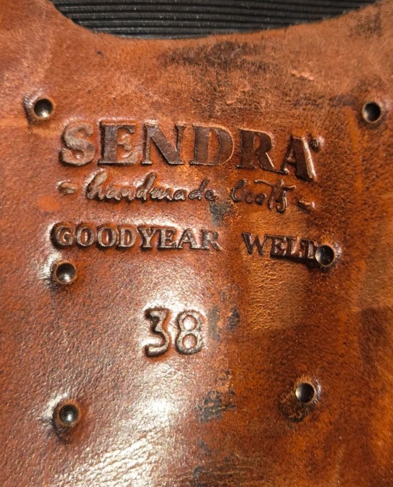 Sendra Sendra 1692 Cuervo Western Leather Boots Size 38 Y2K Vintage Size US 8 / IT 38 - 11 Thumbnail