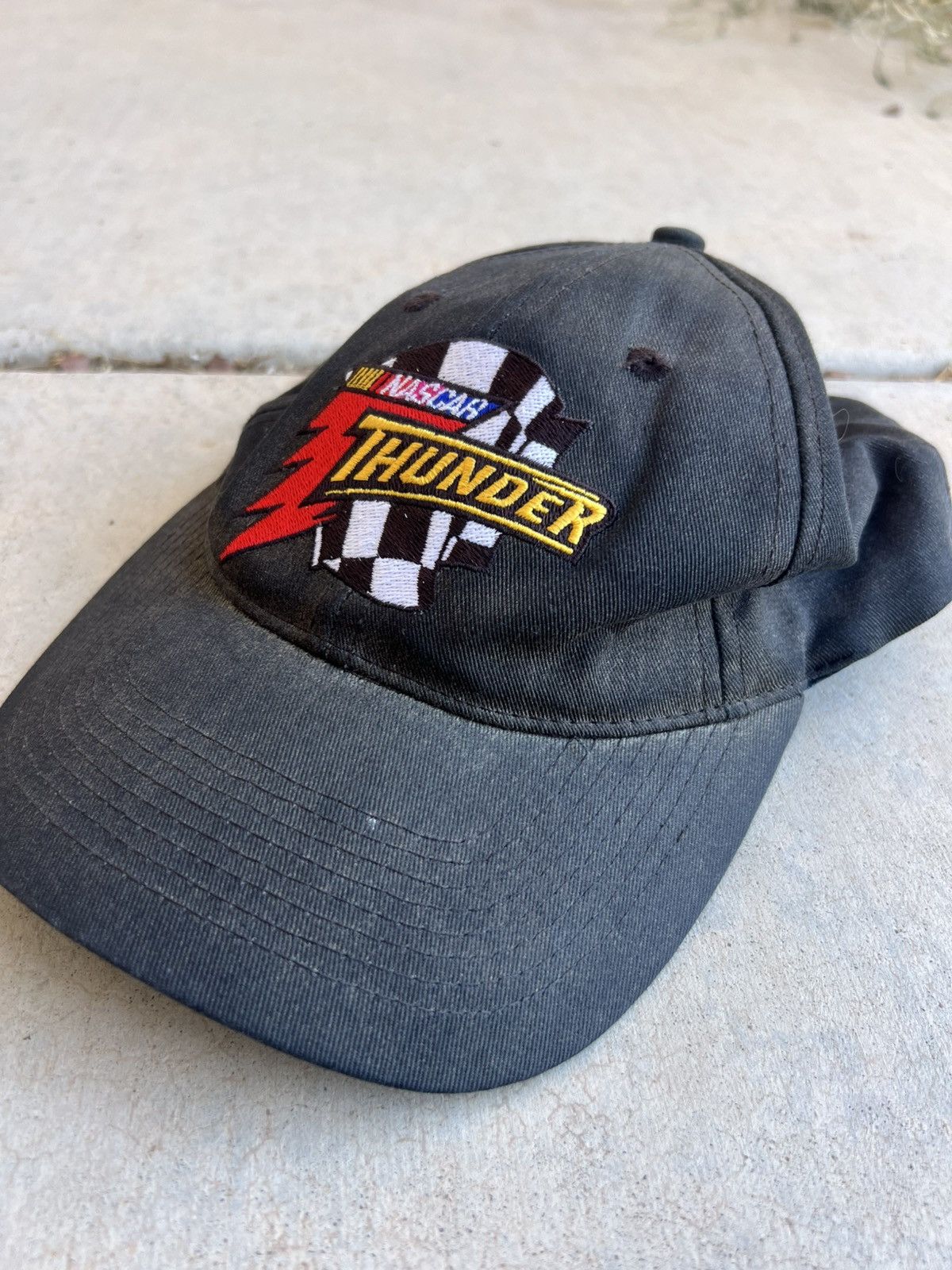 NASCAR × Vintage 1995 NASCAR THUNDER Snapback Hat Vintage Size ONE SIZE - 2 Thumbnail