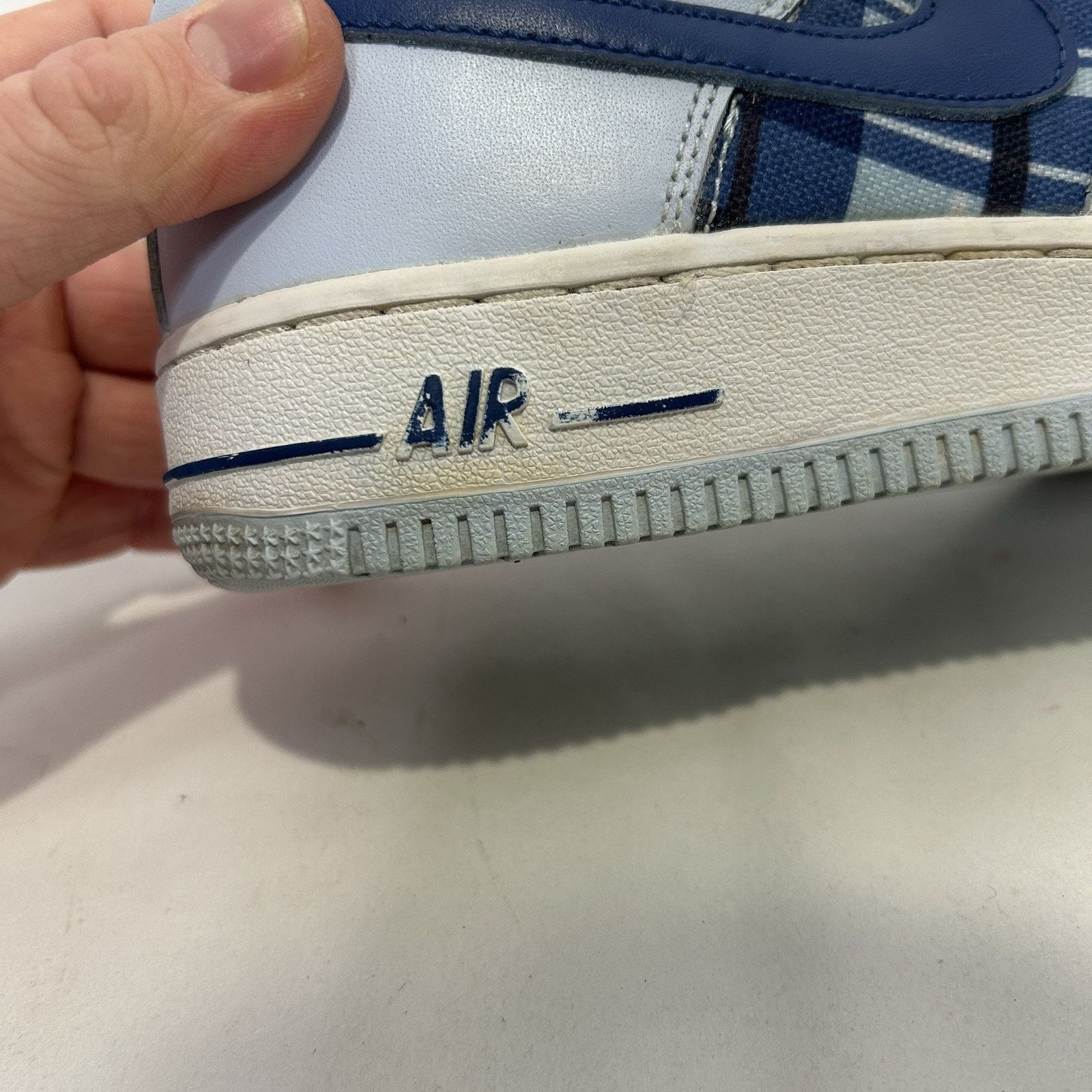 Nike Nike Air Force 1 Low Premium WMNS “Chambray” Size US 7 / IT 37 - 9 Thumbnail