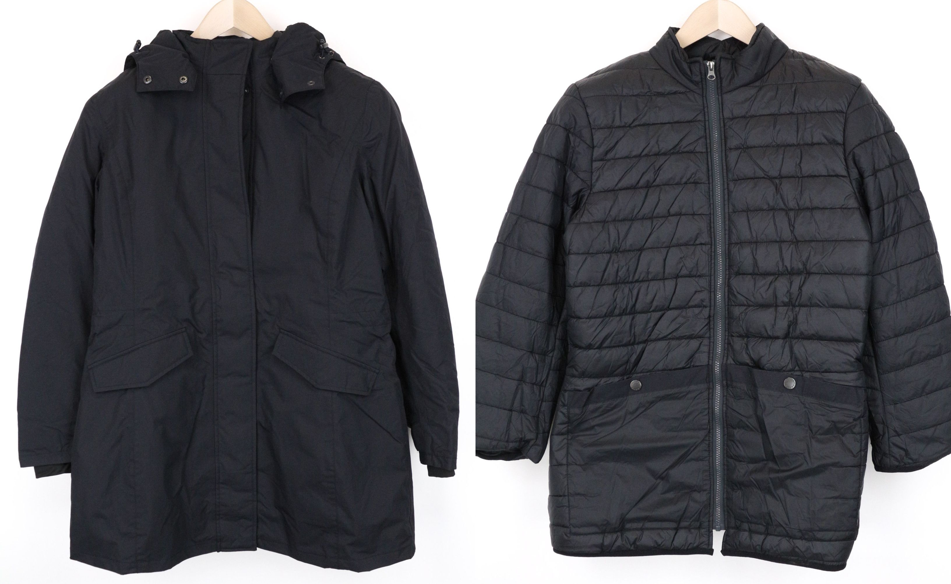 Other HIDE PARK EU42 Black Padded Moto Jacket 74940 Size XL / US 12-14 / IT 48-50 - 1 Thumbnail