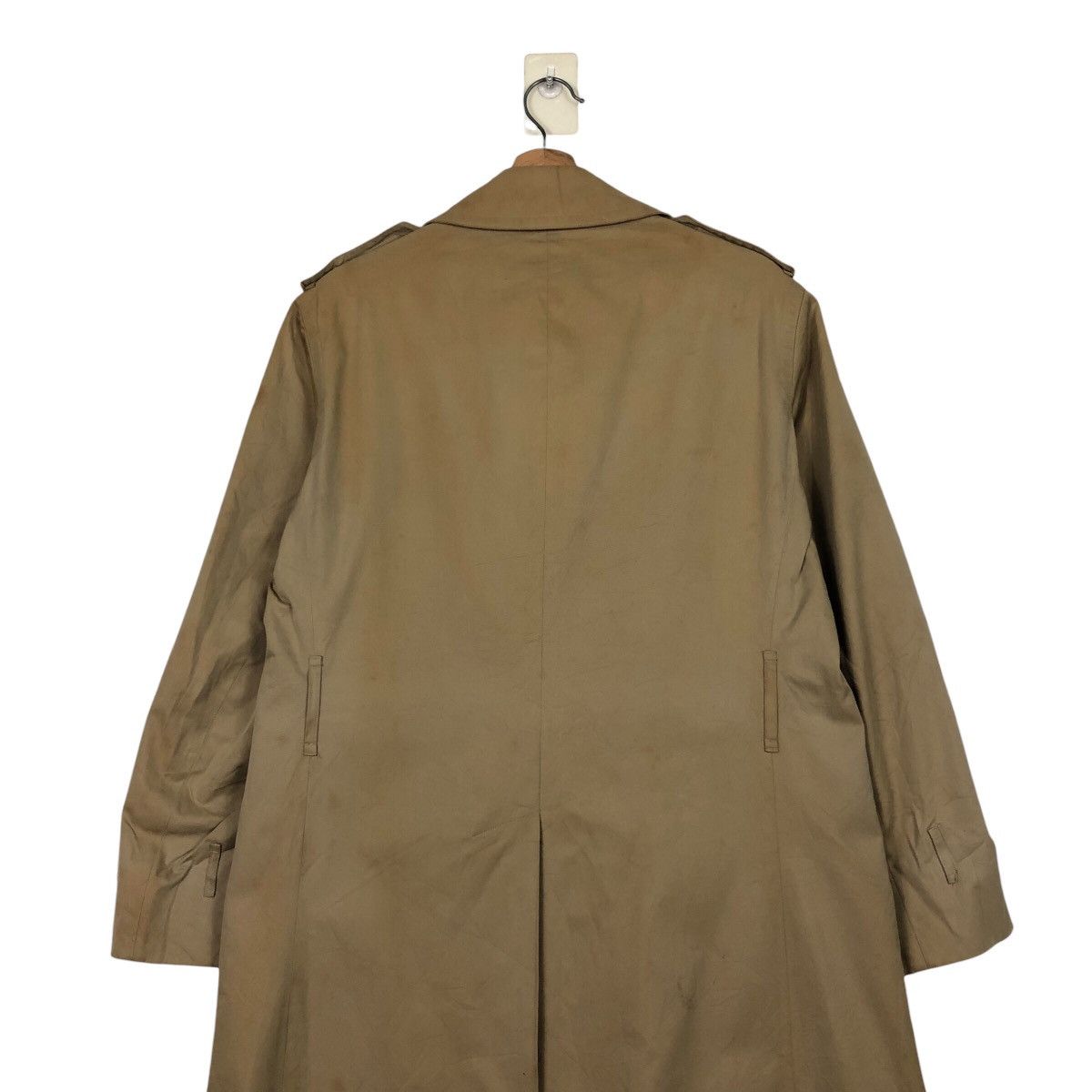 Burberry Vintage Long Jacket Trench Coat Burberry England Nova Check Size US M / EU 48-50 / 2 - 11 Thumbnail