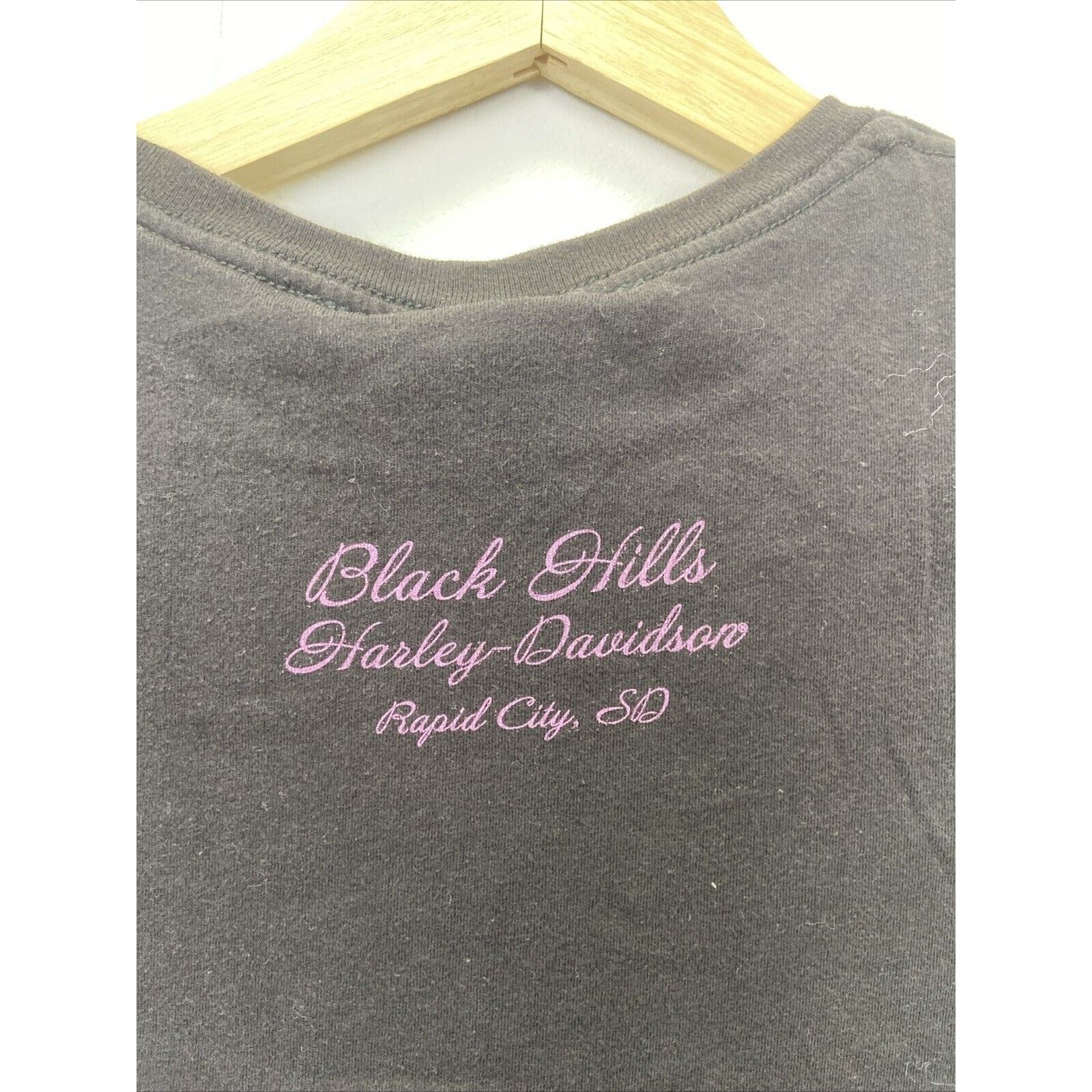 Harley Davidson Harley Davidson Women’s 2011 Y2K Pink Baby Tee Size Medium Size M / US 6-8 / IT 42-44 - 5 Thumbnail