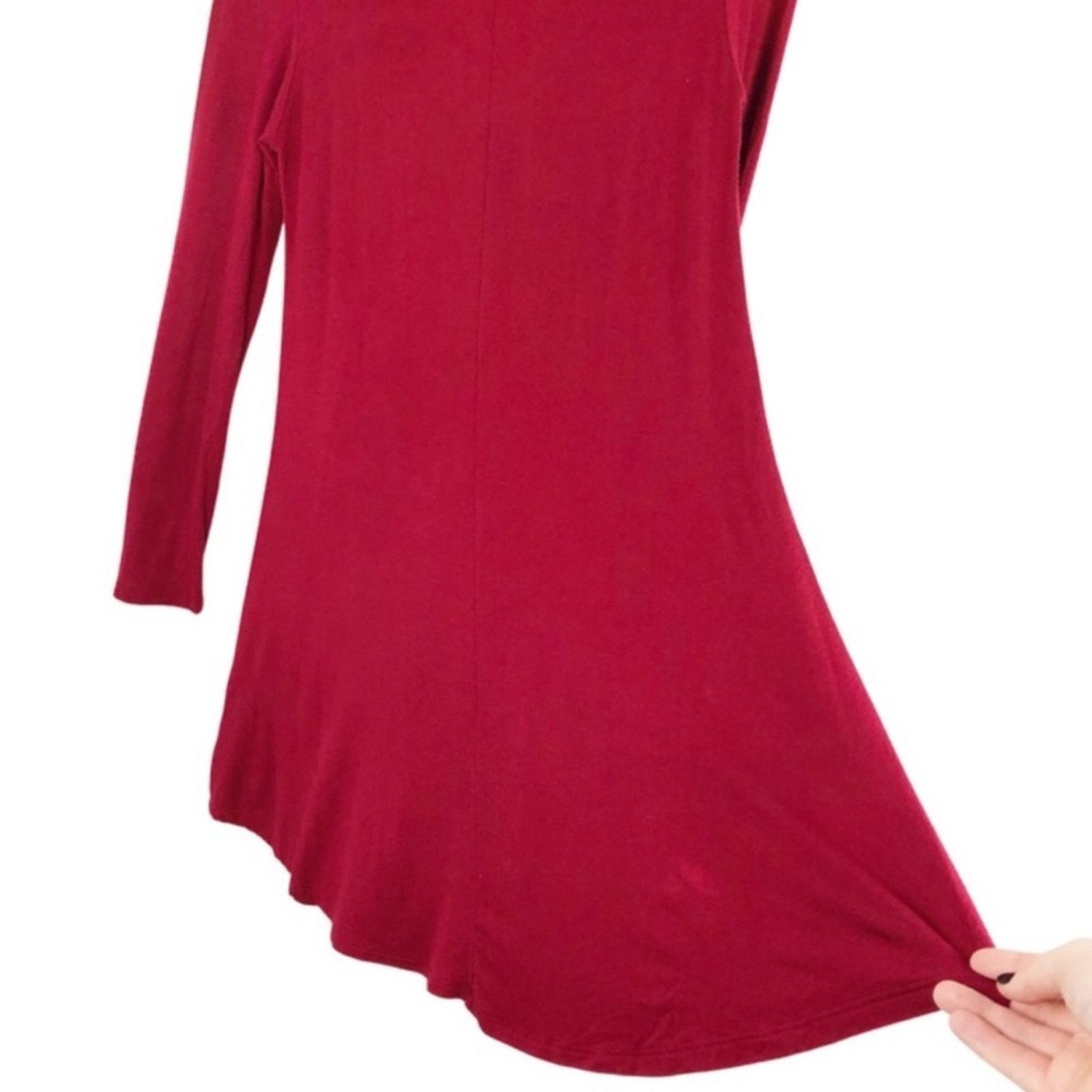 Other Entro Women’s Long Sleeve Casual Long V-Neck Shirt Blouse Size S / US 4 / IT 40 - 10 Thumbnail
