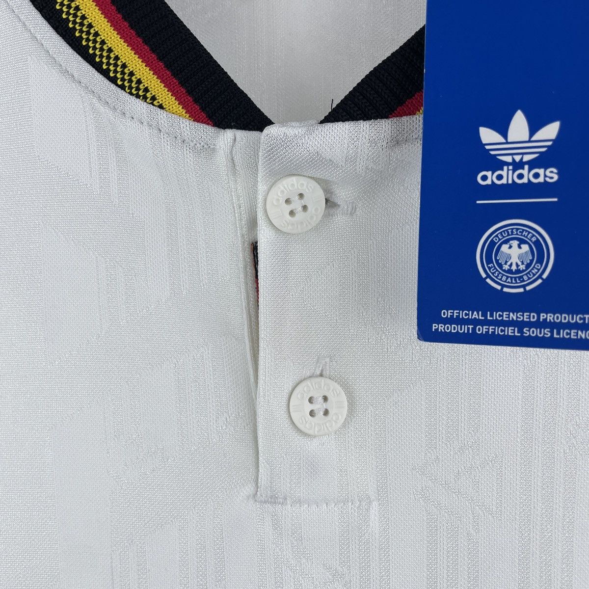 Adidas Germany Adidas 1996 Home Jersey Genuine Remake Shirt in 2023 Size US S / EU 44-46 / 1 - 4 Thumbnail