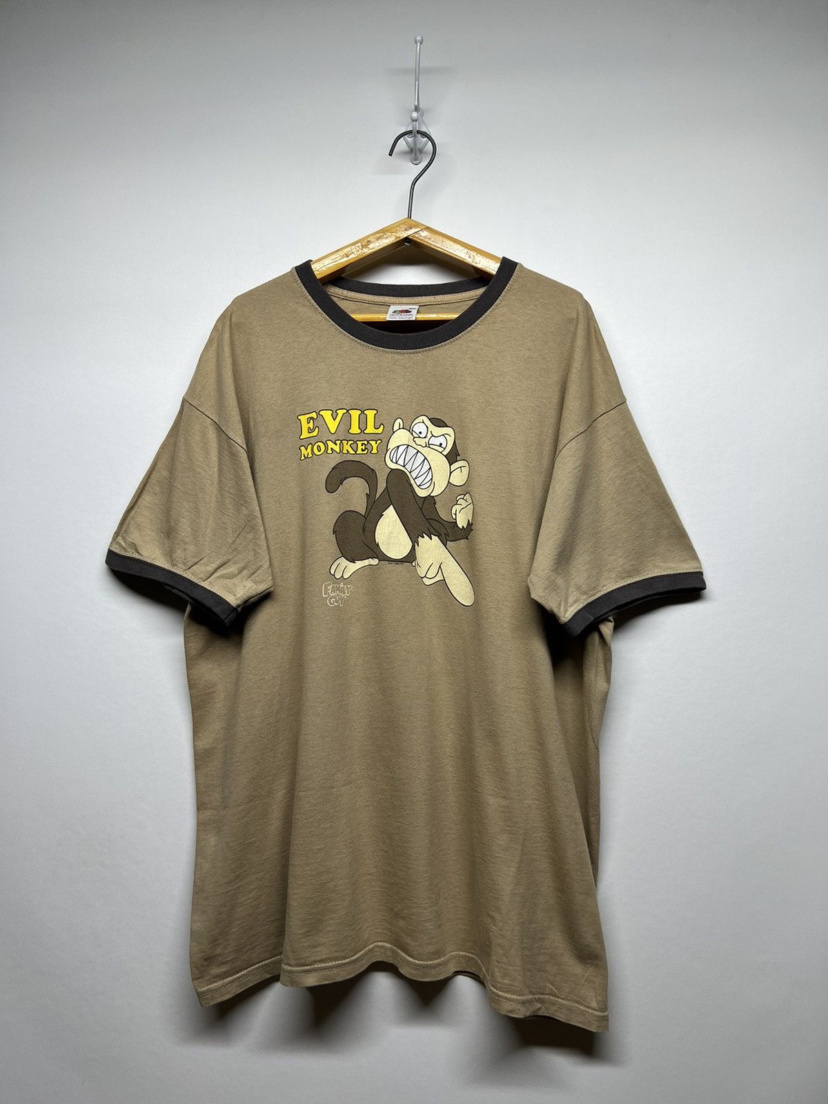 Vintage Vintage Y2K Porno “ EVIL MONKEY CARTOON FUCK “ FUNNY Tee Size US XL / EU 56 / 4 - 3 Thumbnail