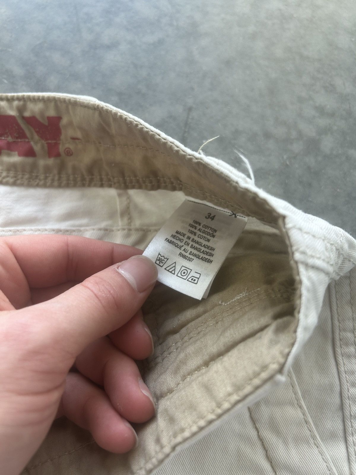 UNIONBAY × Vintage Vintage Y2K Unionbay Cargo Shorts Skater Style Size US 36 / EU 52 - 4 Thumbnail