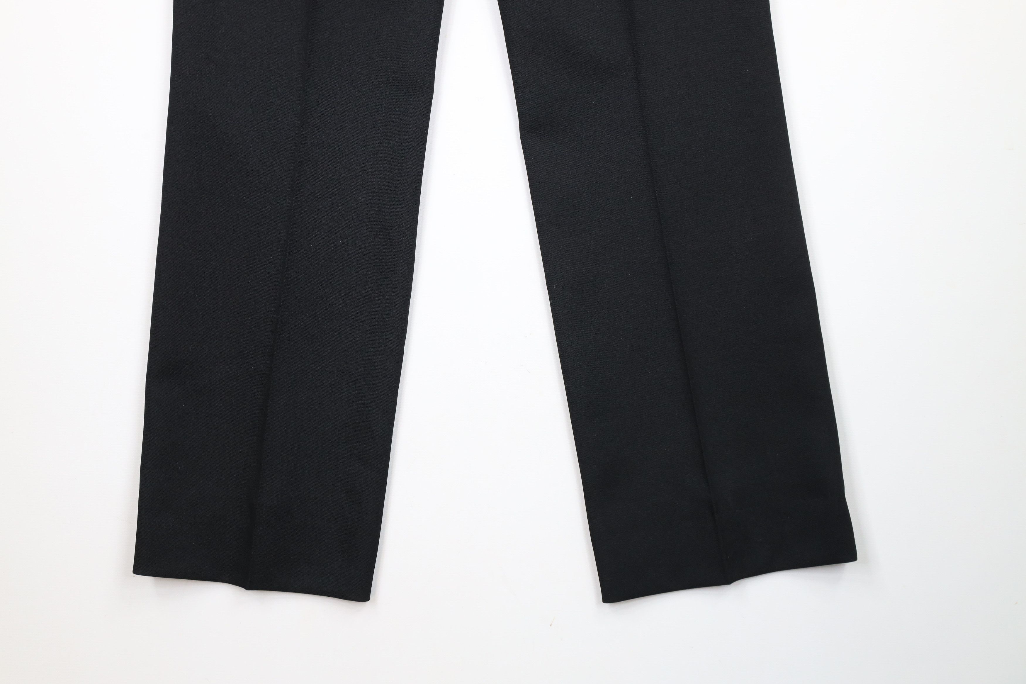 Vintage Vintage 70s Streetwear Flared Wide Leg Chino Pants Black USA Size US 34 / EU 50 - 16 Thumbnail
