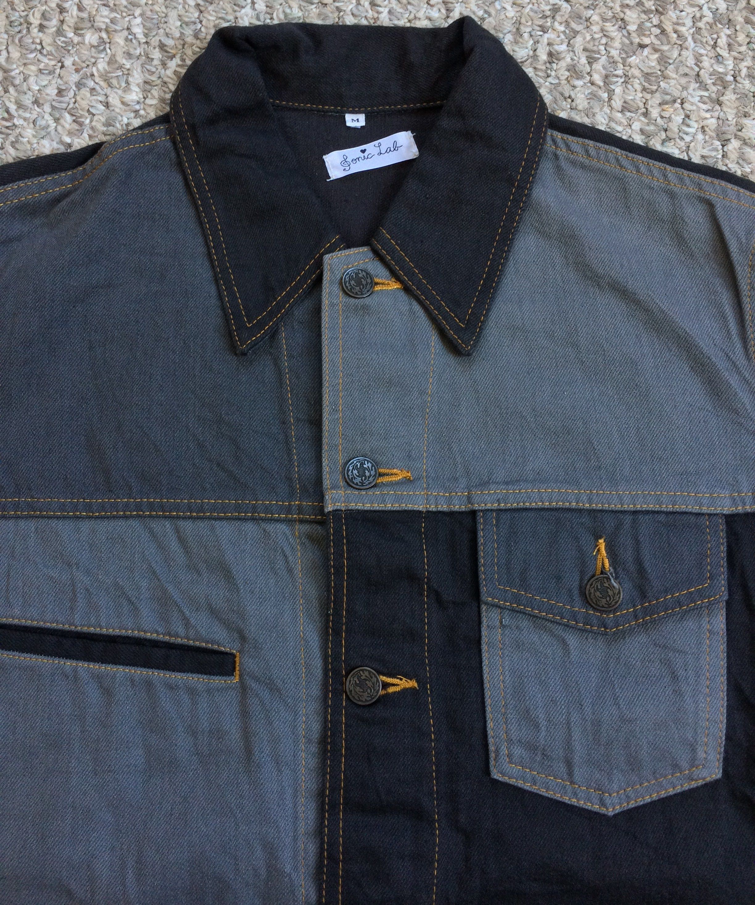 Needles Early Sonic Lab Rebuild Denim Jacket Size US M / EU 48-50 / 2 - 2 Thumbnail