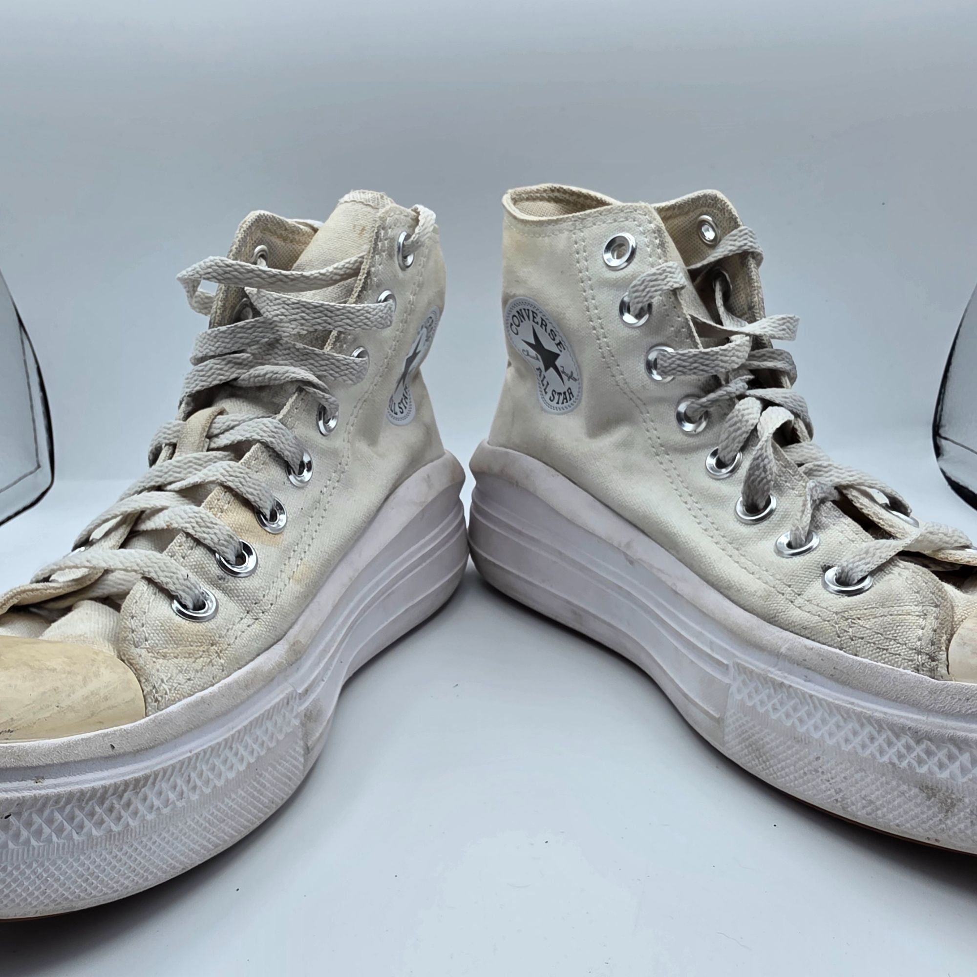 Converse Converse Chuck Taylor All Star Move Platform Hi Womens Size Size US 7.5 / IT 37.5 - 3 Thumbnail