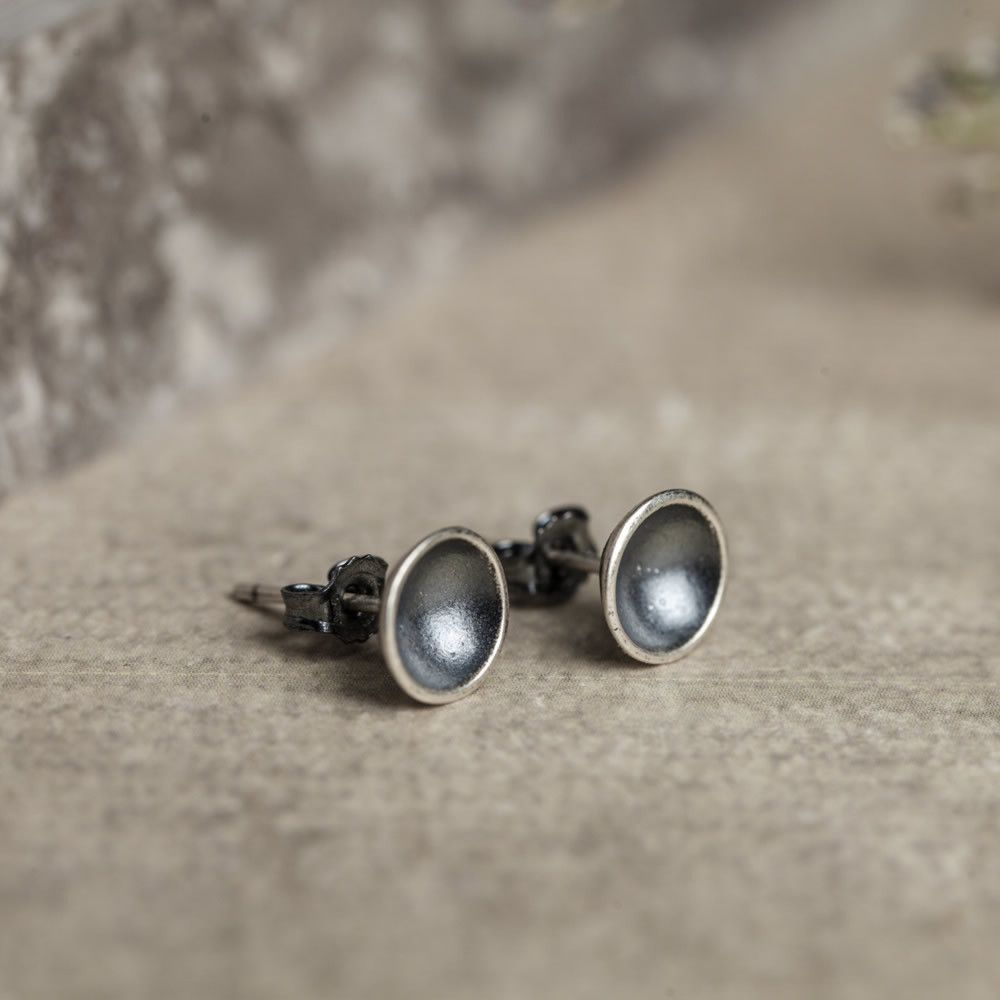Jewelry Hip-hop Earrings One Pairs Chrome Jewelry Size ONE SIZE - 3 Thumbnail