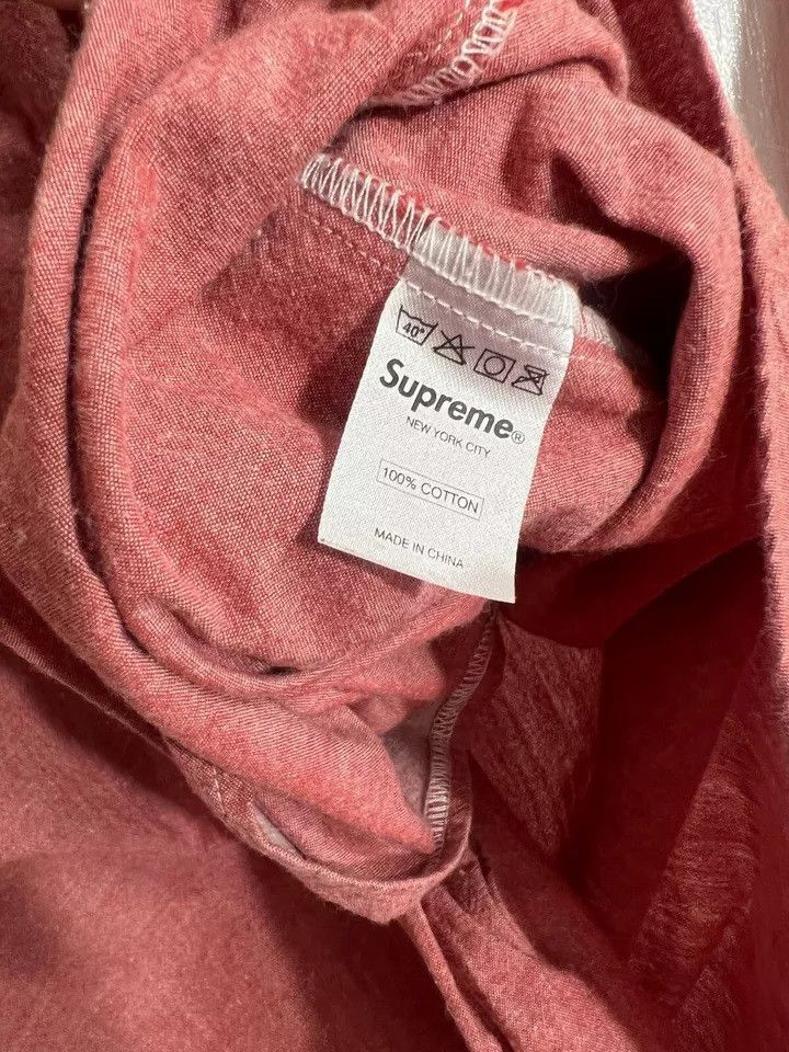 Supreme SUPREME Long Sleeve Button Down Pocket Shirt Red Large Size US L / EU 52-54 / 3 - 7 Thumbnail