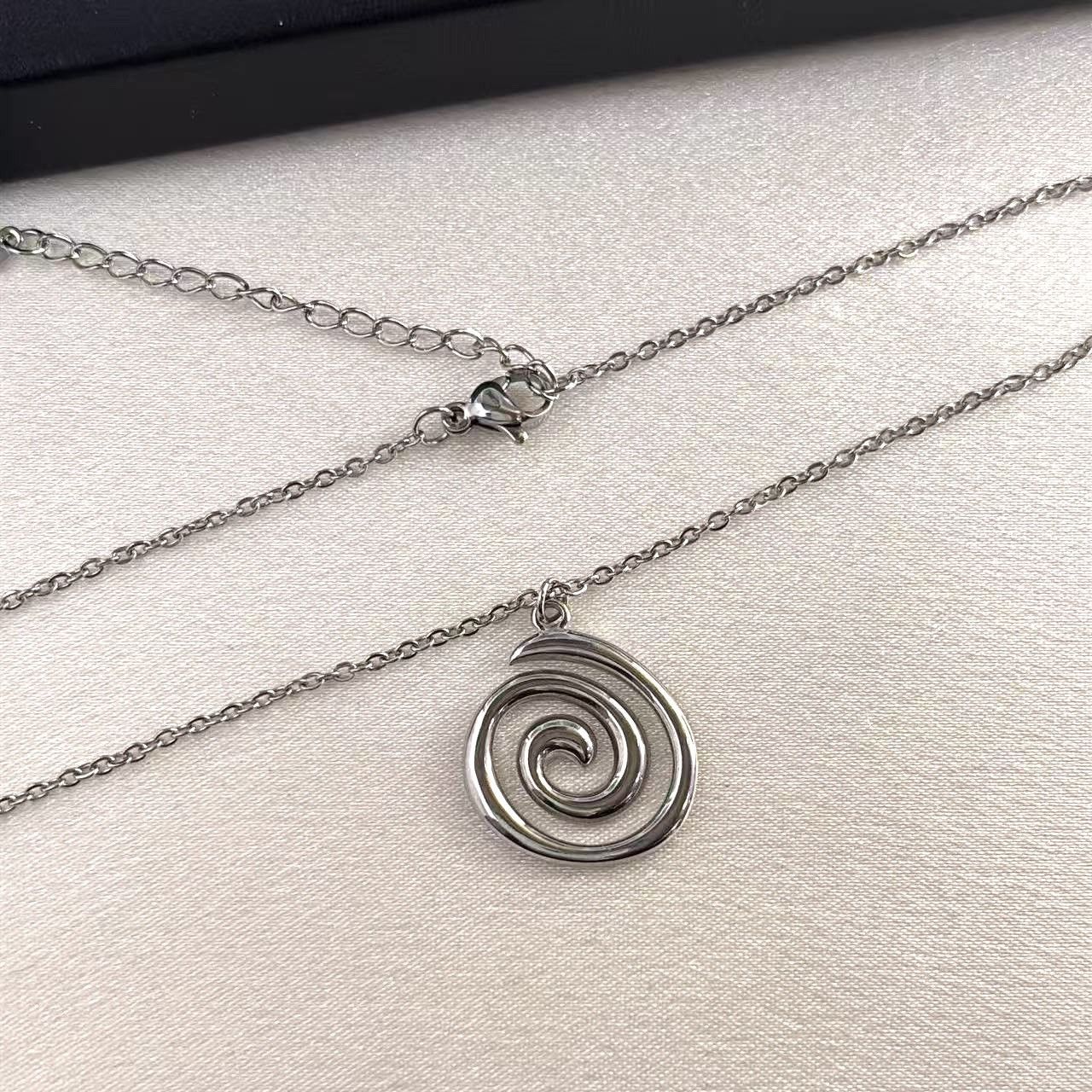 Other Spiral Pendant Necklace for Men Women Unisex Style Size ONE SIZE - 4 Thumbnail