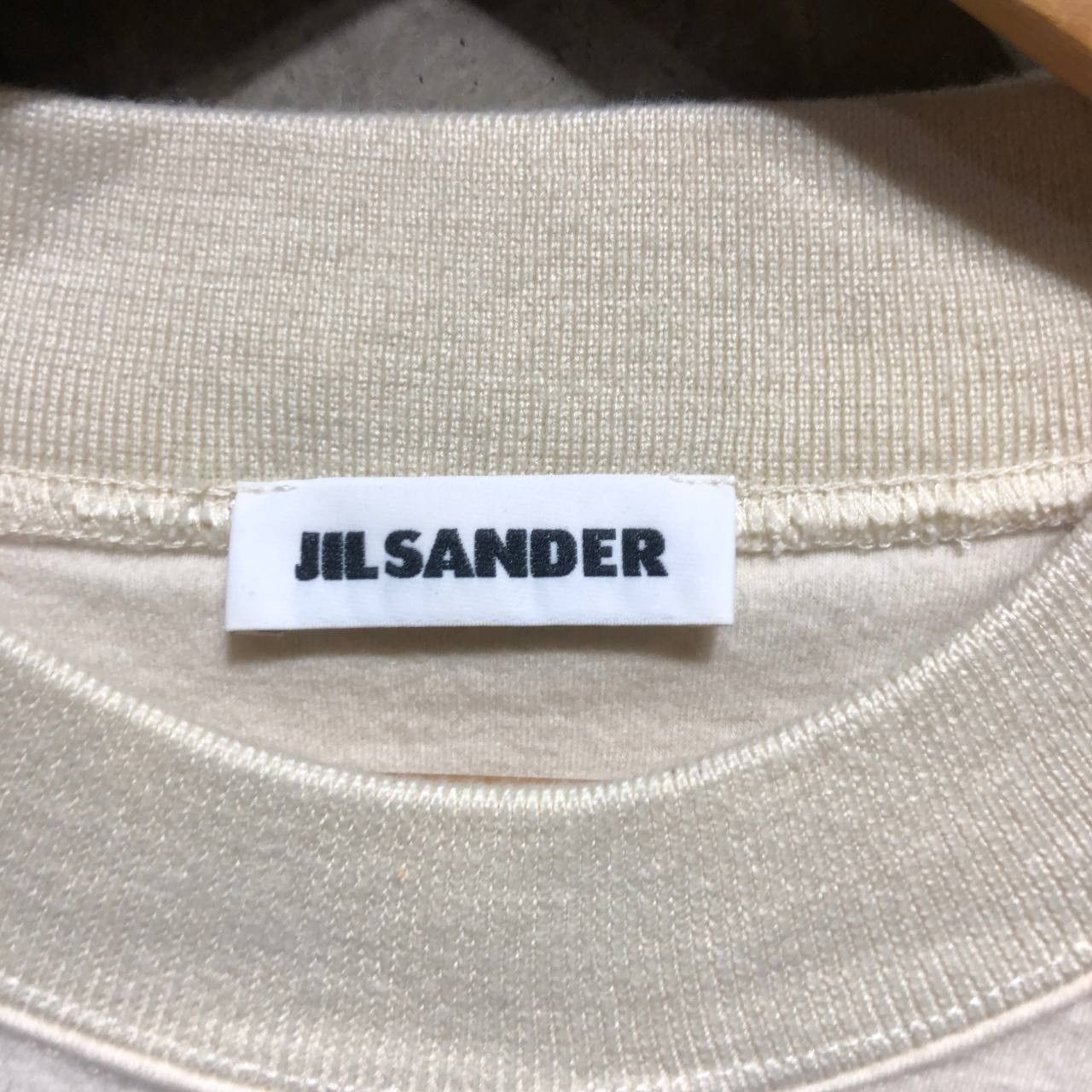 Jil Sander Jil Sander Logo knit tee Size US L / EU 52-54 / 3 - 8 Thumbnail