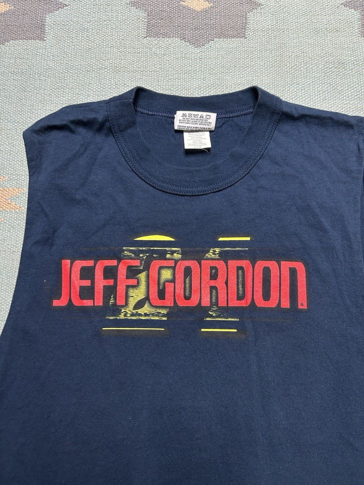Vintage Vtg graphic t shirt Jeff Gordon nascar racing tank top XL Size US XL / EU 56 / 4 - 3 Thumbnail