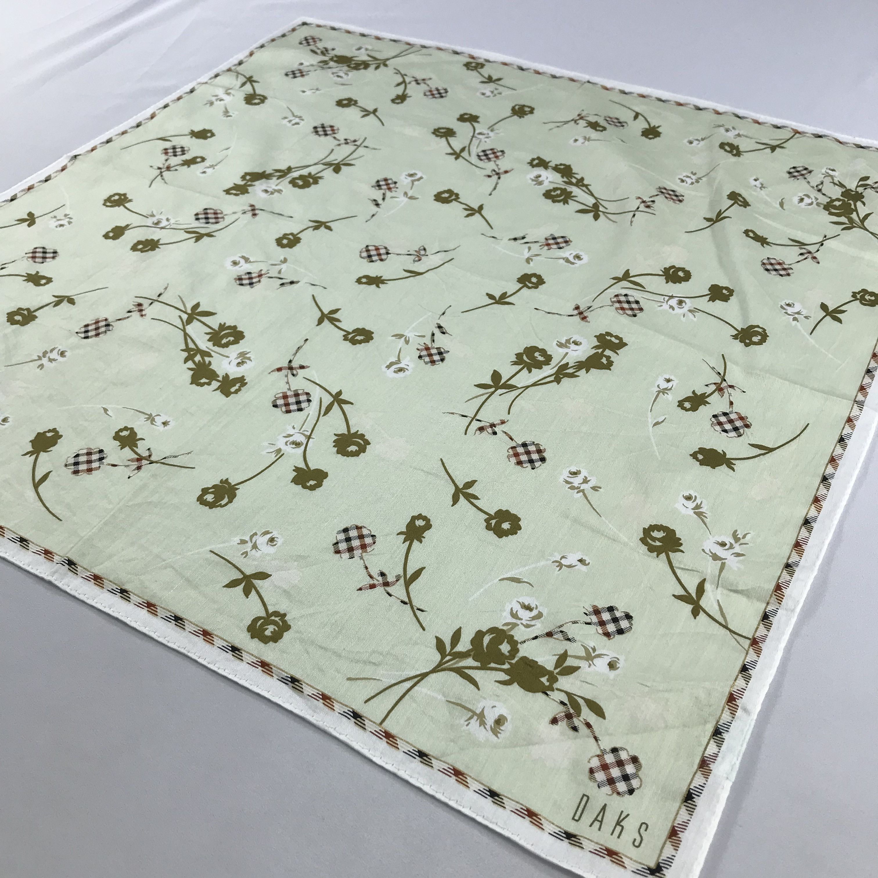 DAKS × Vintage Daks London Bandana / Handkerchief / Neckerchief -S2712 Size ONE SIZE - 2 Thumbnail