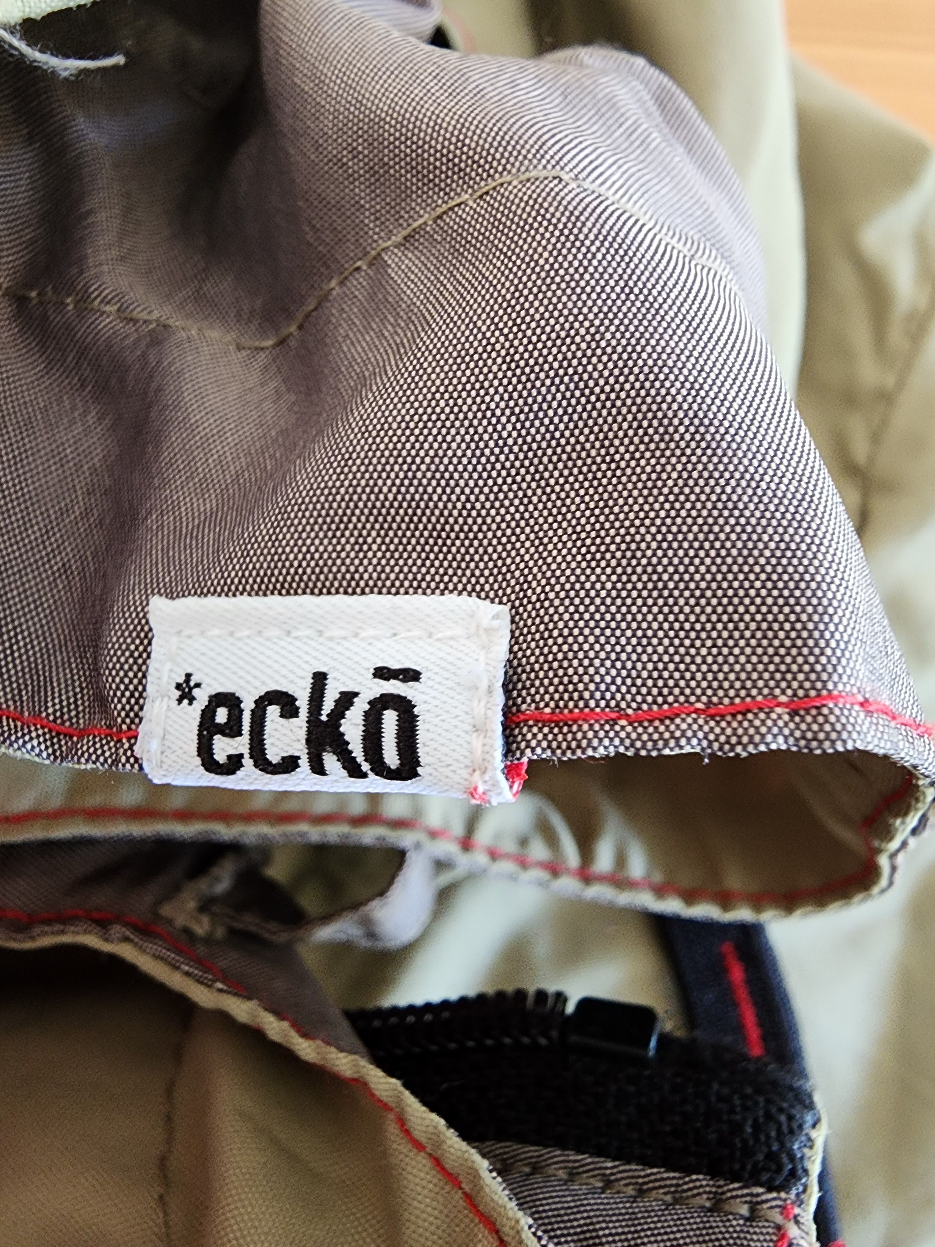 Ecko Unltd. Vintage Ecko Khaki Nylon Jacket Size US L / EU 52-54 / 3 - 6 Thumbnail