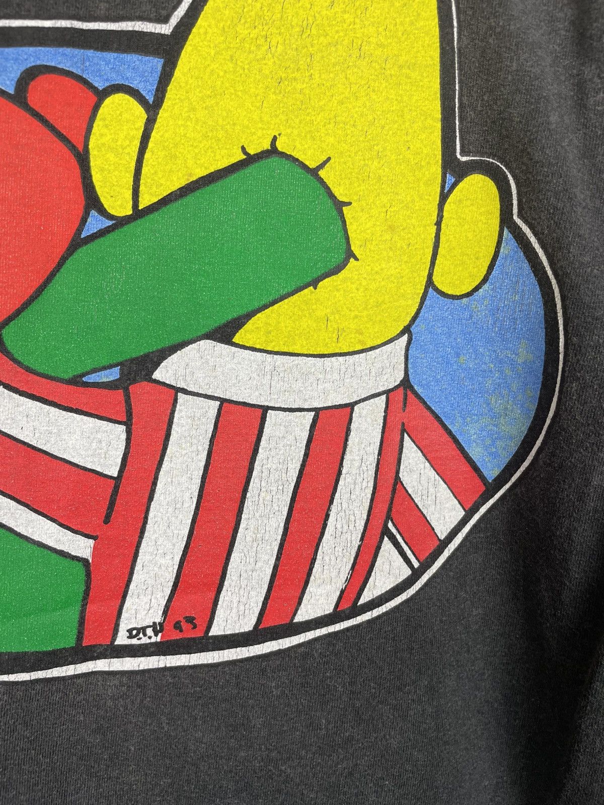 Vintage Vintage 90s Gouge Skate Tee - Bert & Ernie Parody - Rare OG Size US M / EU 48-50 / 2 - 8 Thumbnail