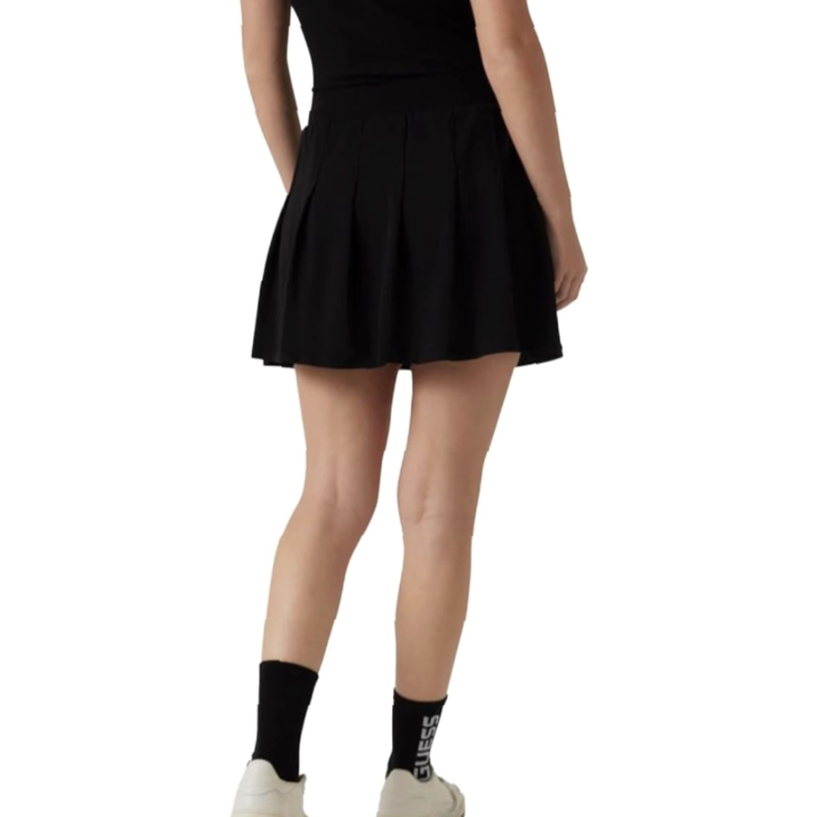 Guess GUESS Skirt Tennis NWT Women's Eco Suzanne Yosemite Brown L Short Cotton Elastane/Spandex Mini Casual Spring/Summer 2020s Womens Size 36" / US 14 / IT 50 - 2 Thumbnail