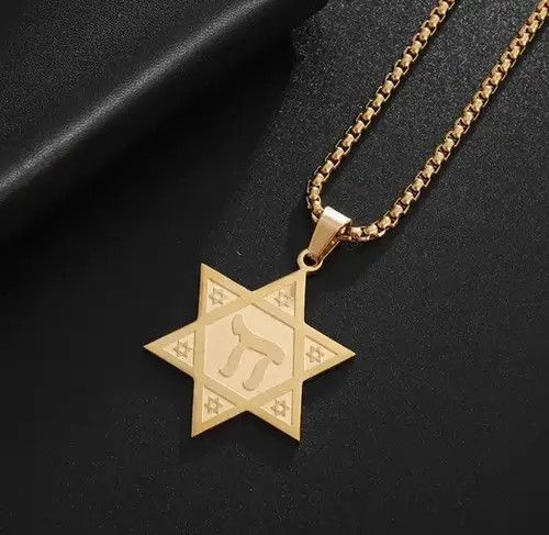 Jewelry Star of David Pendant Necklace Size ONE SIZE - 1 Thumbnail