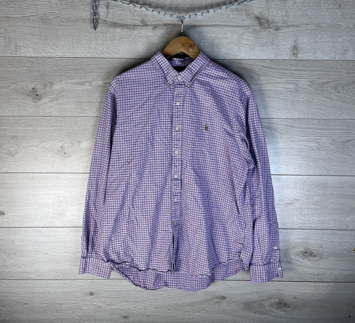 Polo Ralph Lauren Men's button-down shirt Polo Ralph Lauren size Xl cotton Size US XL / EU 56 / 4 - 1 Thumbnail