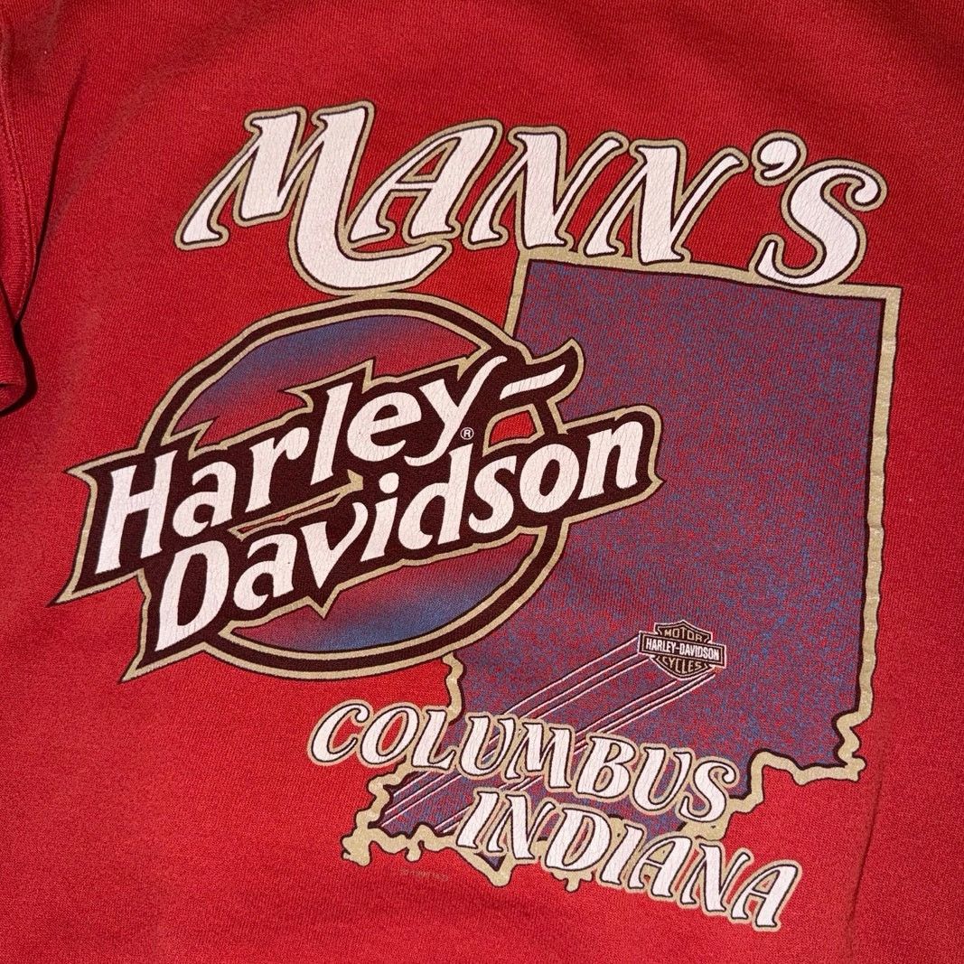 Harley Davidson Harley Davidson Vintage 1999 Let’s Ride Logo Crewneck Mens M Size US M / EU 48-50 / 2 - 4 Thumbnail