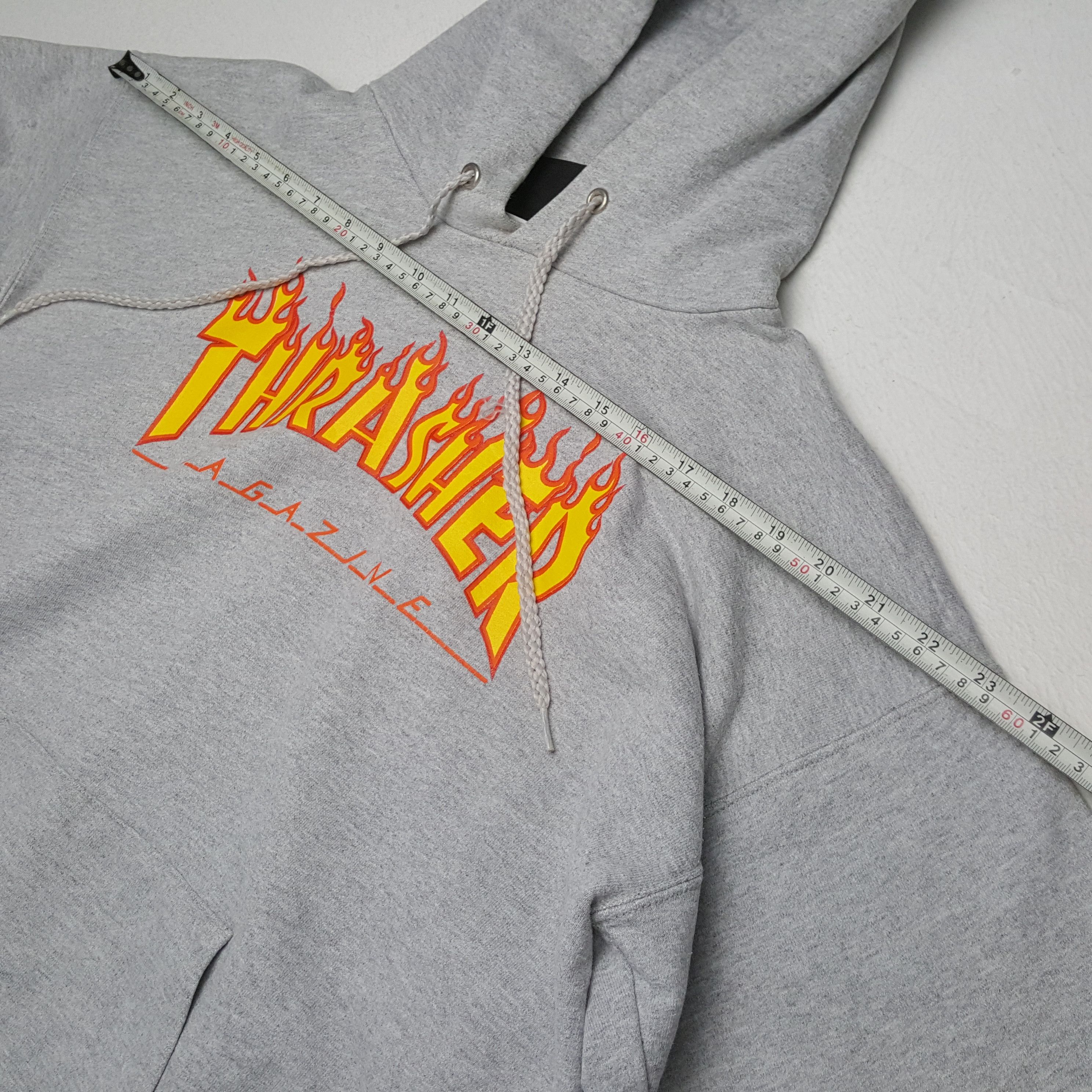 Thrasher × Vintage THRASHER Magazine Streetwear Skateboard Style Hoodies Size US M / EU 48-50 / 2 - 5 Thumbnail