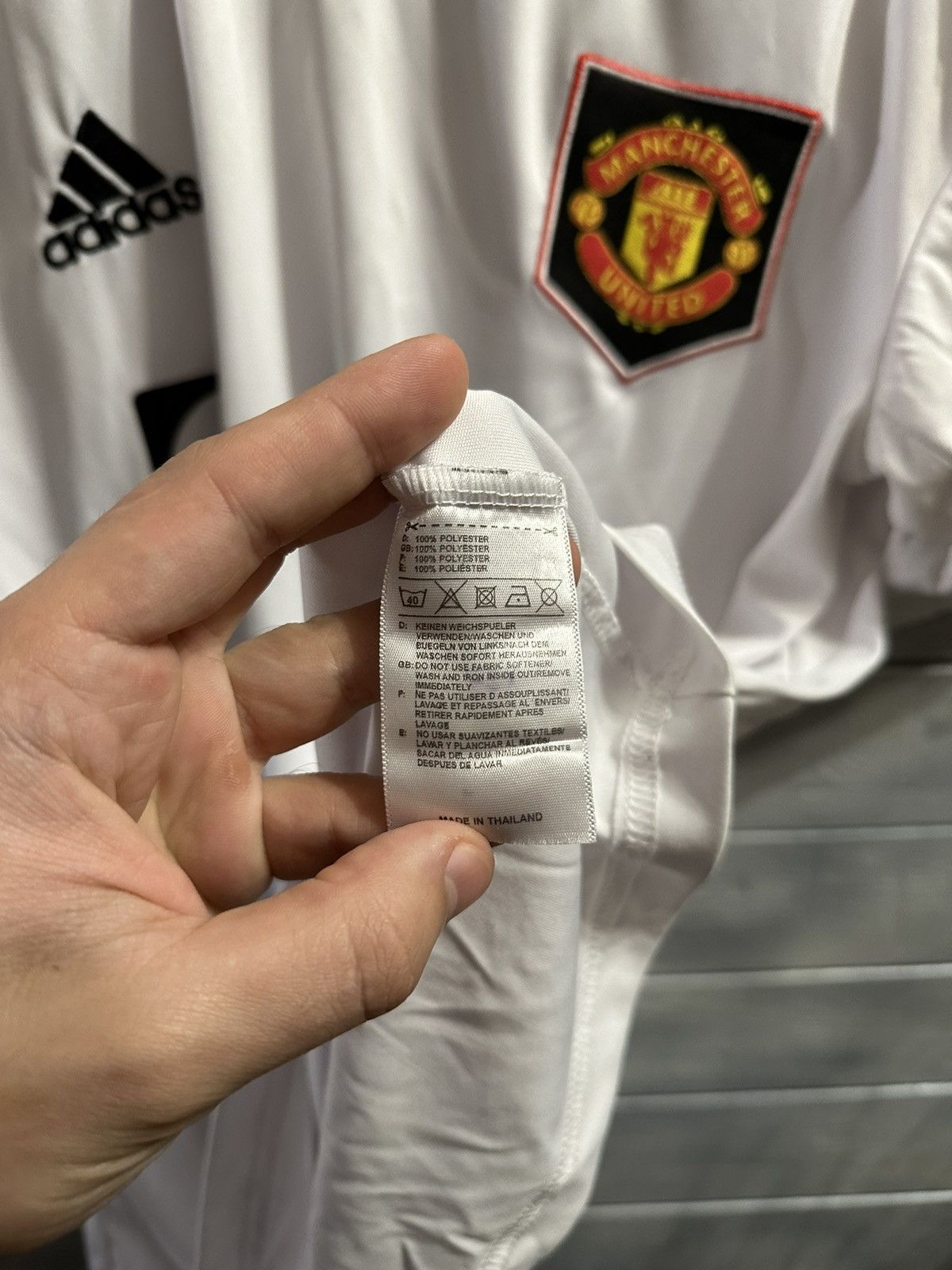 Adidas Rare T-Shirt Manchester United Adidas 2022’. Football Size US L / EU 52-54 / 3 - 13 Thumbnail