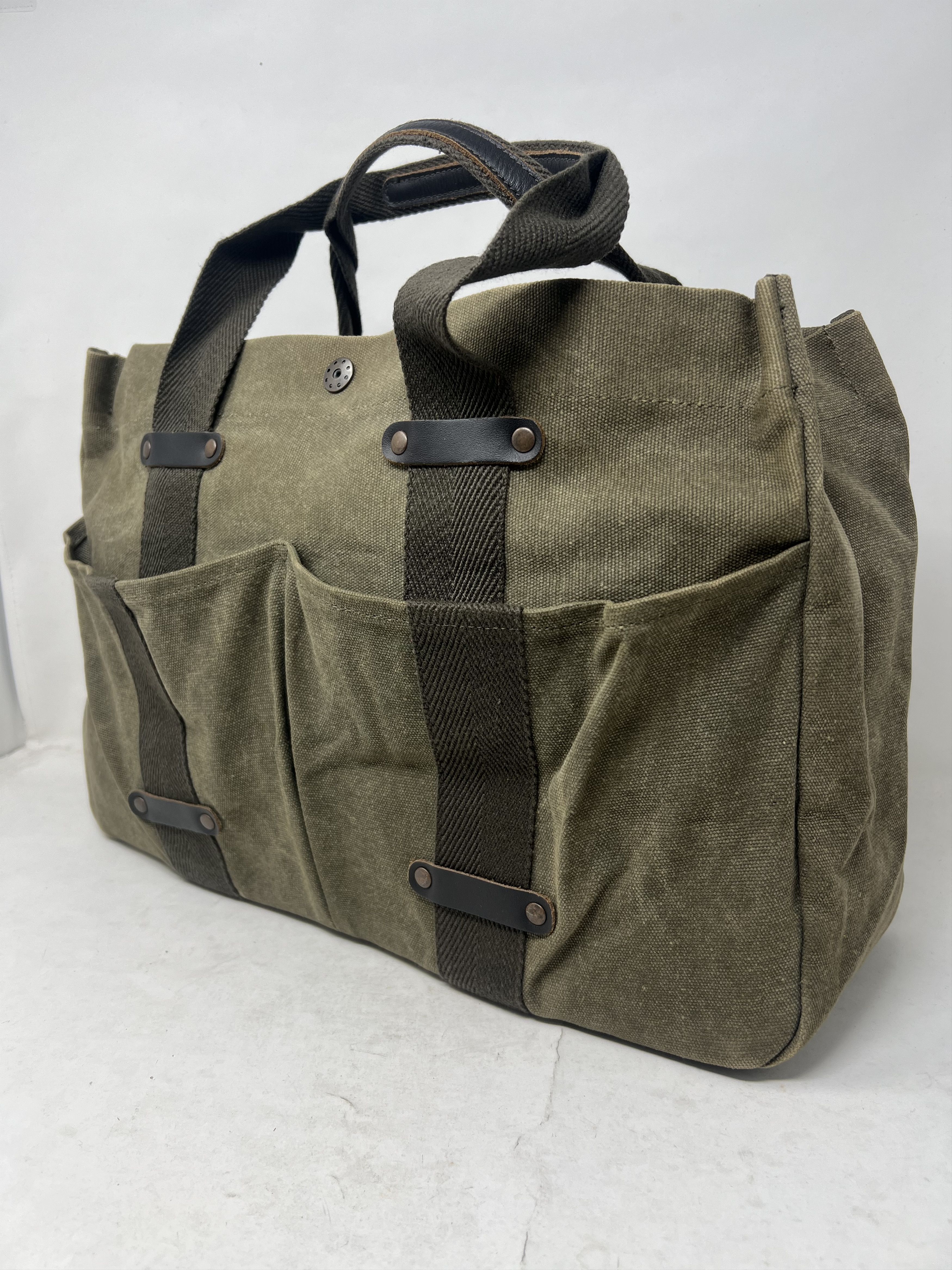 Japanese Brand Back Number Canvas Tote Bag Size ONE SIZE - 1 Thumbnail