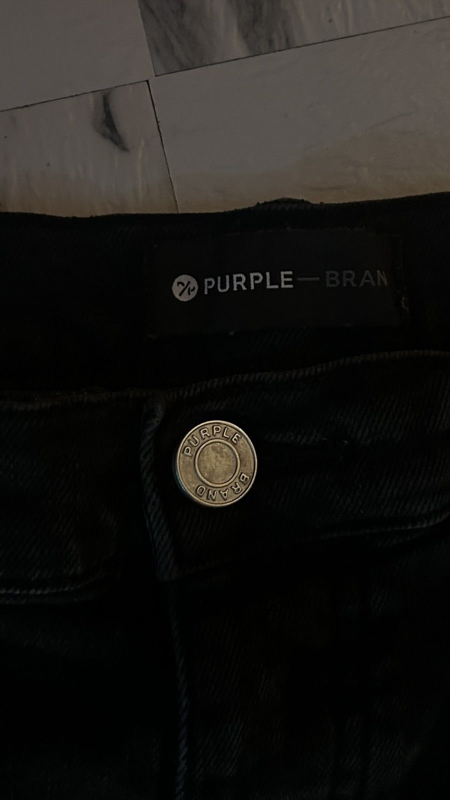 Purple Brand Black ripped purple jeans Size US 40 / EU 56 - 4 Thumbnail