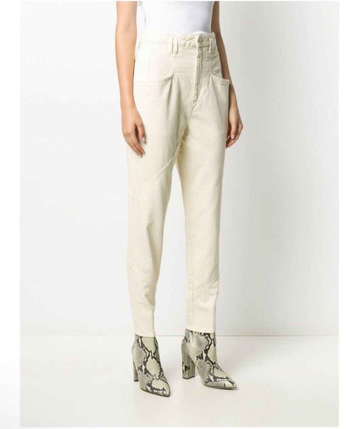 Isabel Marant ISABEL MARANT Nadeloisa High-Rise Jeans Size 25" / US 0 / IT 36 - 2 Thumbnail