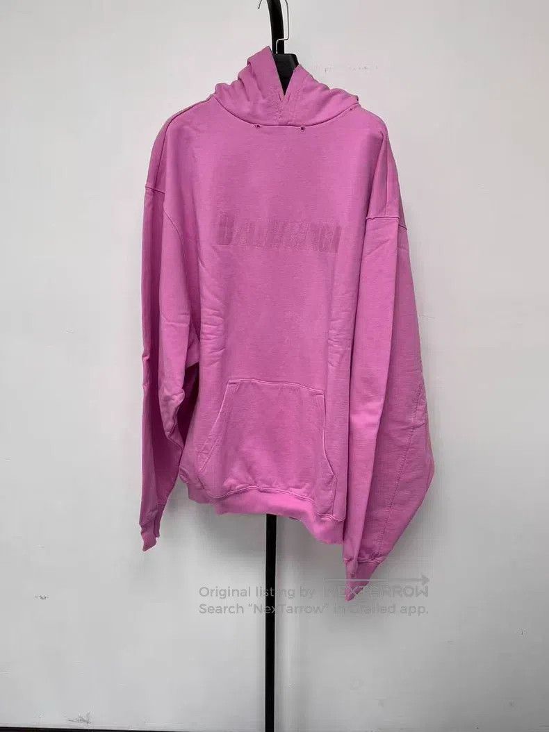 Balenciaga Balenciaga Solid Color Hooded Long Sleeve Sweatshirt Size US XS / EU 42 / 0 - 1 Thumbnail
