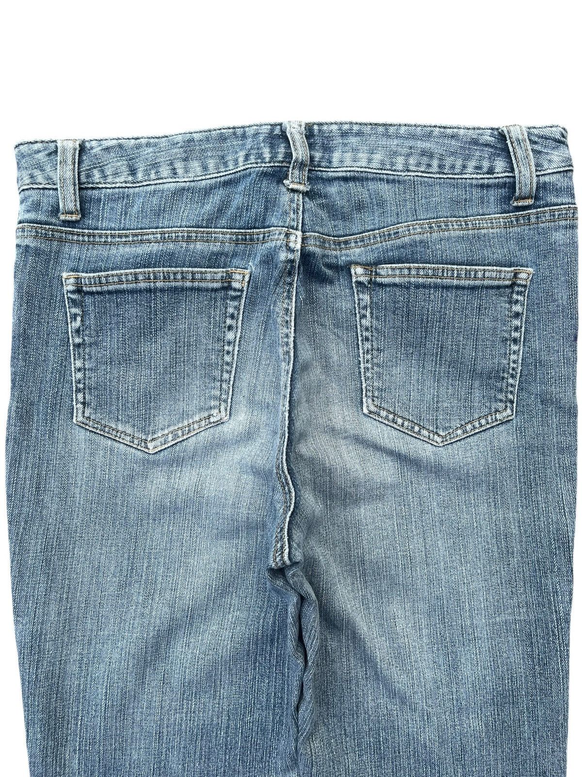 Japanese Brand Vintage Japanese Brand Mid Rise Blue Washed Sick Flare Jeans Size US 30 / EU 46 - 4 Thumbnail