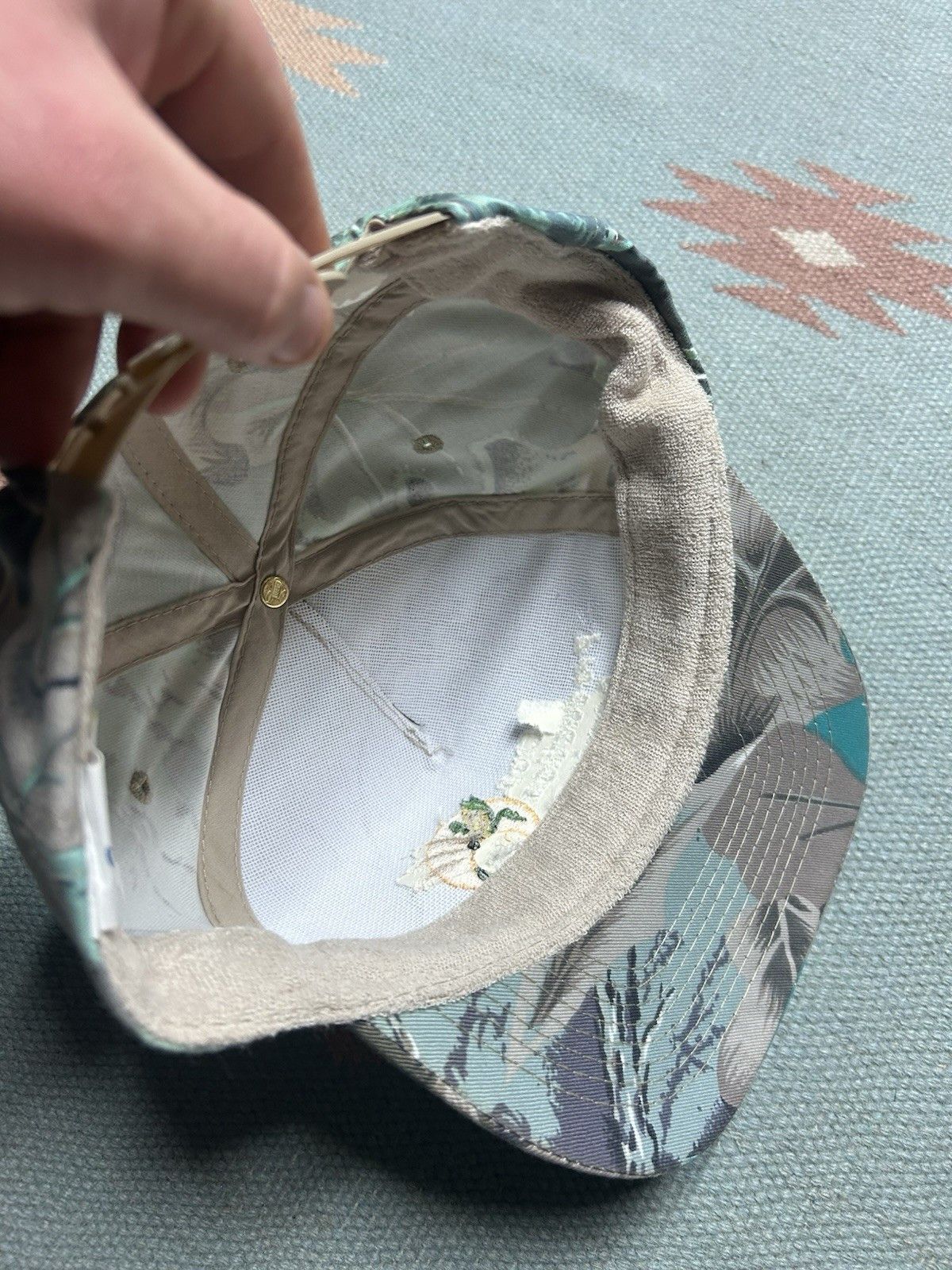 Vintage Vintage SnapBack hat camo crop production services farm Size ONE SIZE - 6 Thumbnail