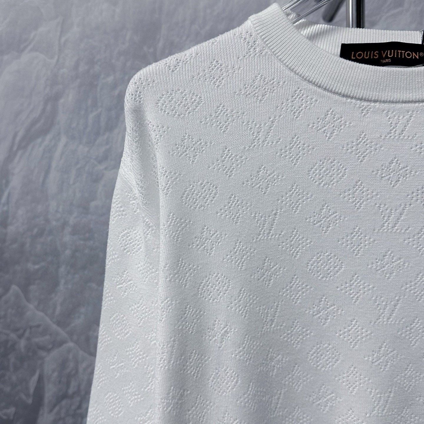 Louis Vuitton Louis Vuitton SS25 Hollow Out Knit Long Sleeve Size US L / EU 52-54 / 3 - 3 Thumbnail