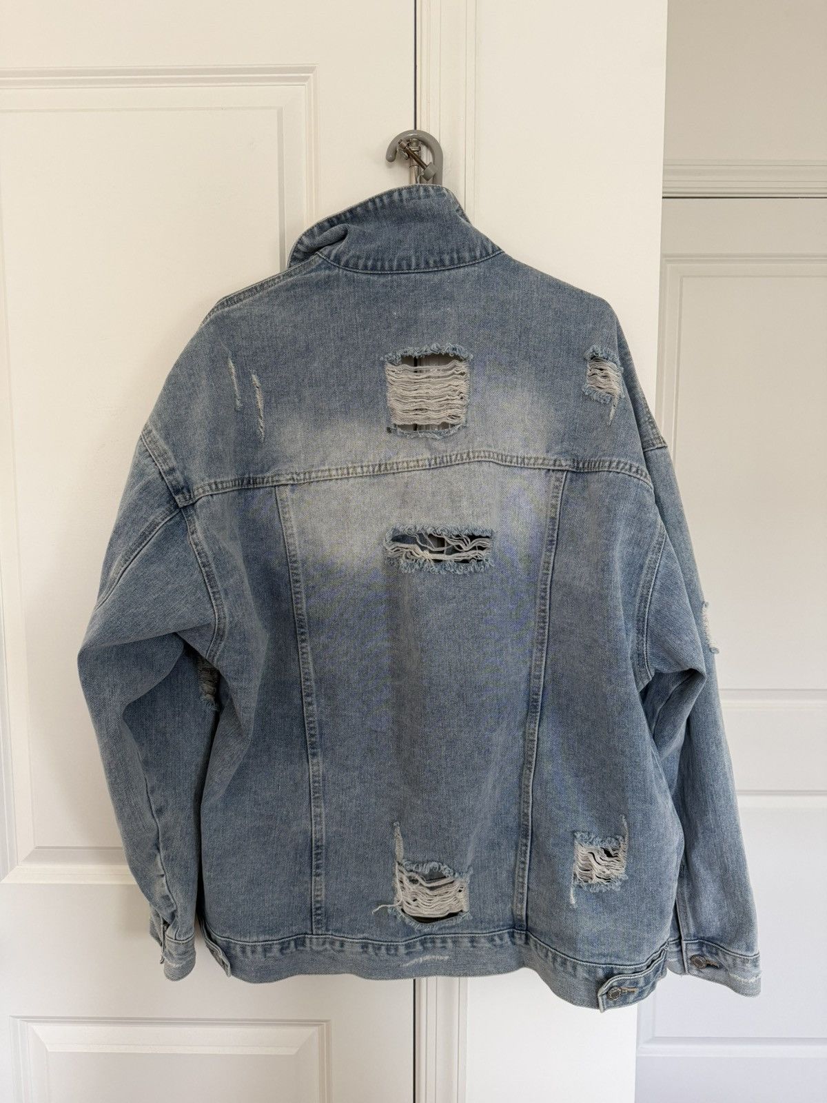 Other Korean Blue Denim Jacket Size US XL / EU 56 / 4 - 4 Thumbnail
