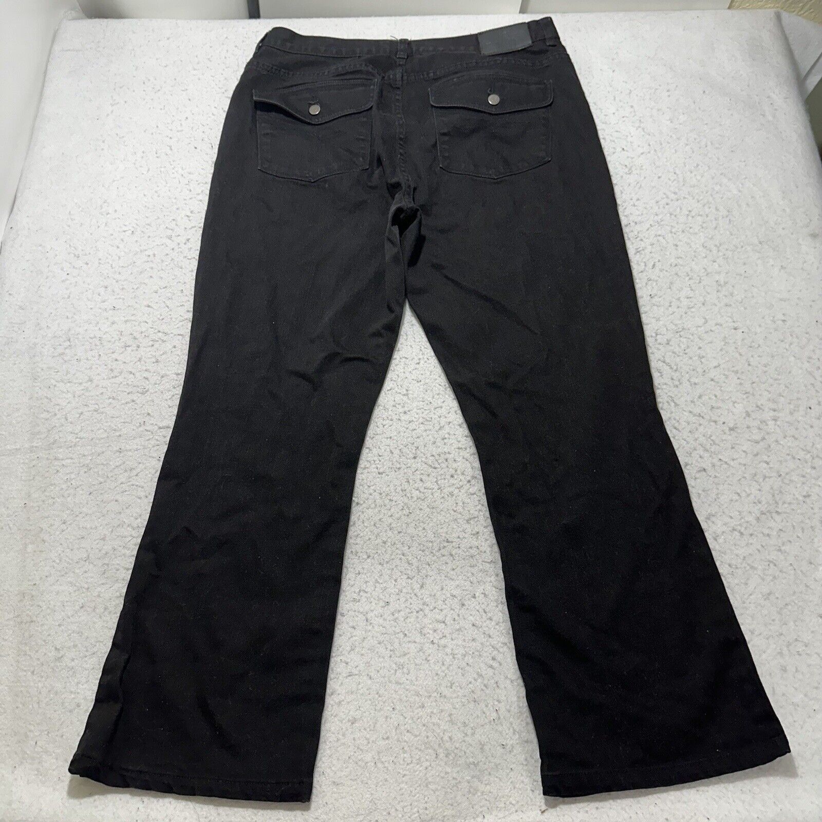 Lauren Ralph Lauren Lauren Ralph Lauren LRL 14 Bootcut Black Jeans (36x28) Size 36" / US 14 / IT 50 - 6 Thumbnail