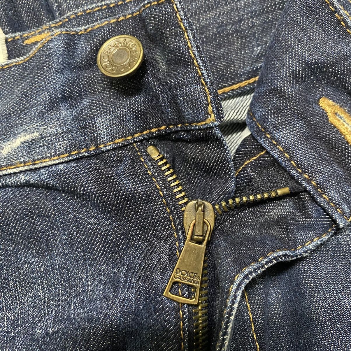 Dolce & Gabbana Vintage Dolce & Gabbana Distressed Jeans Size US 31 - 20 Thumbnail