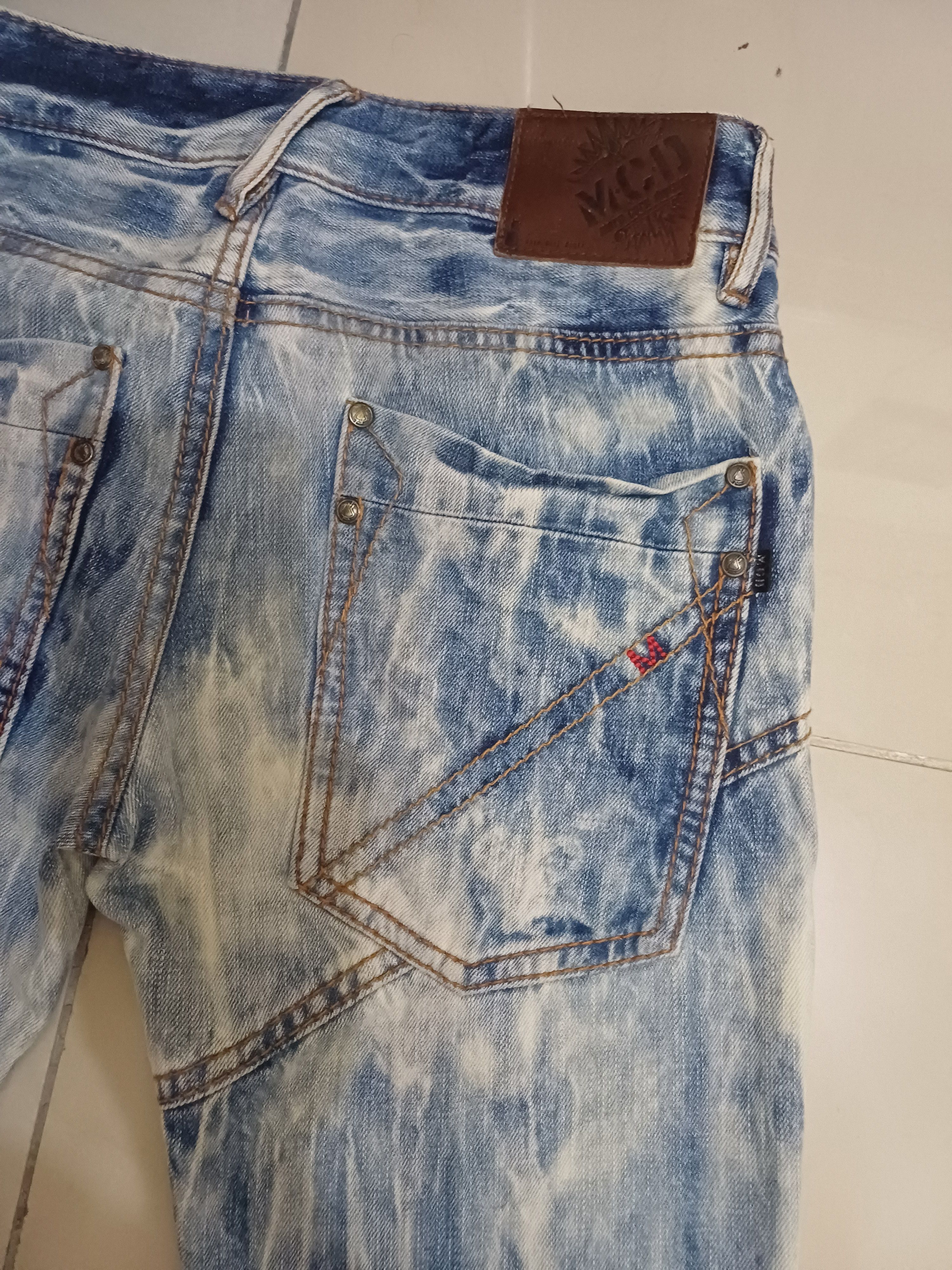 Seditionaries Crazy acid wash jeans Punk Goth Distressed MCD Jeans Size US 30 / EU 46 - 14 Thumbnail
