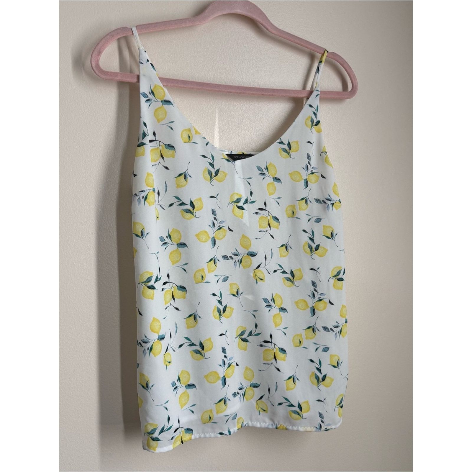 Banana Republic Banana Republic Factory Lemon Print Cami Size Small Size S / US 4 / IT 40 - 1 Thumbnail