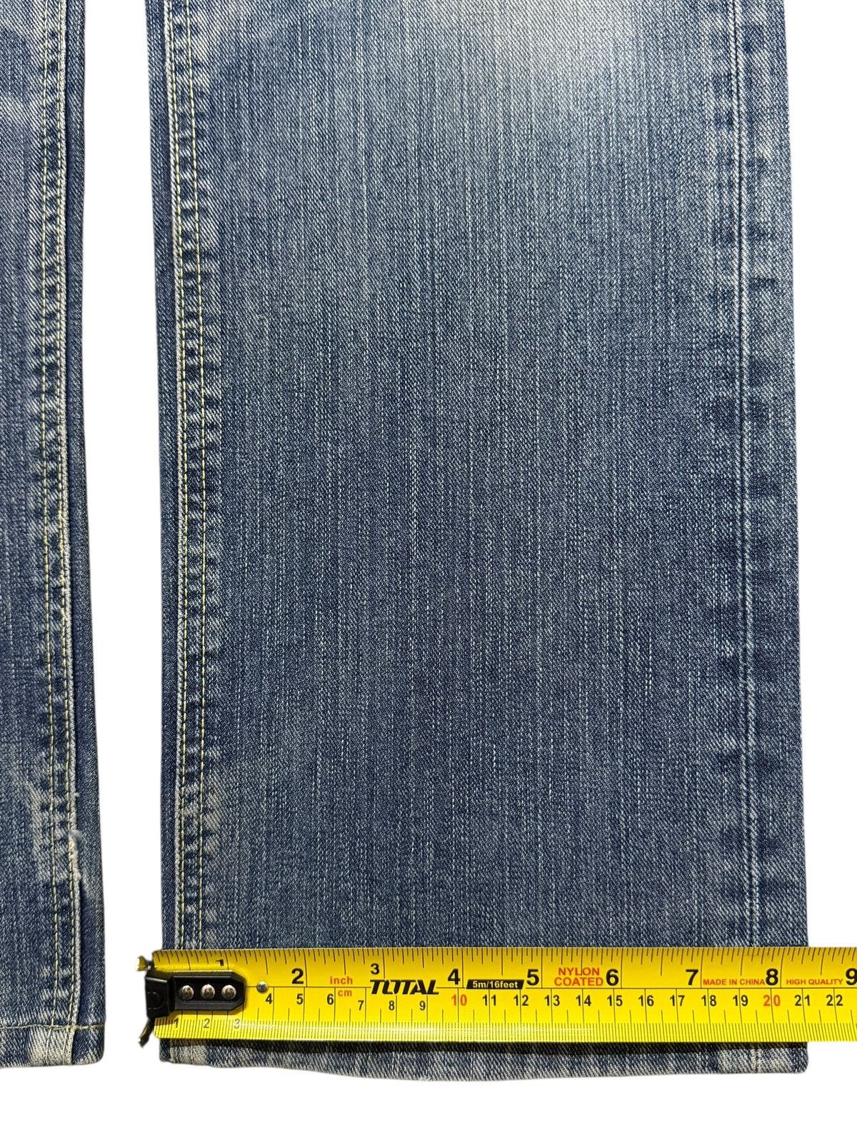 Lee Vintage 90s Lee Riders Gold Label Blue Faded Wash Distress Size US 31 - 16 Thumbnail