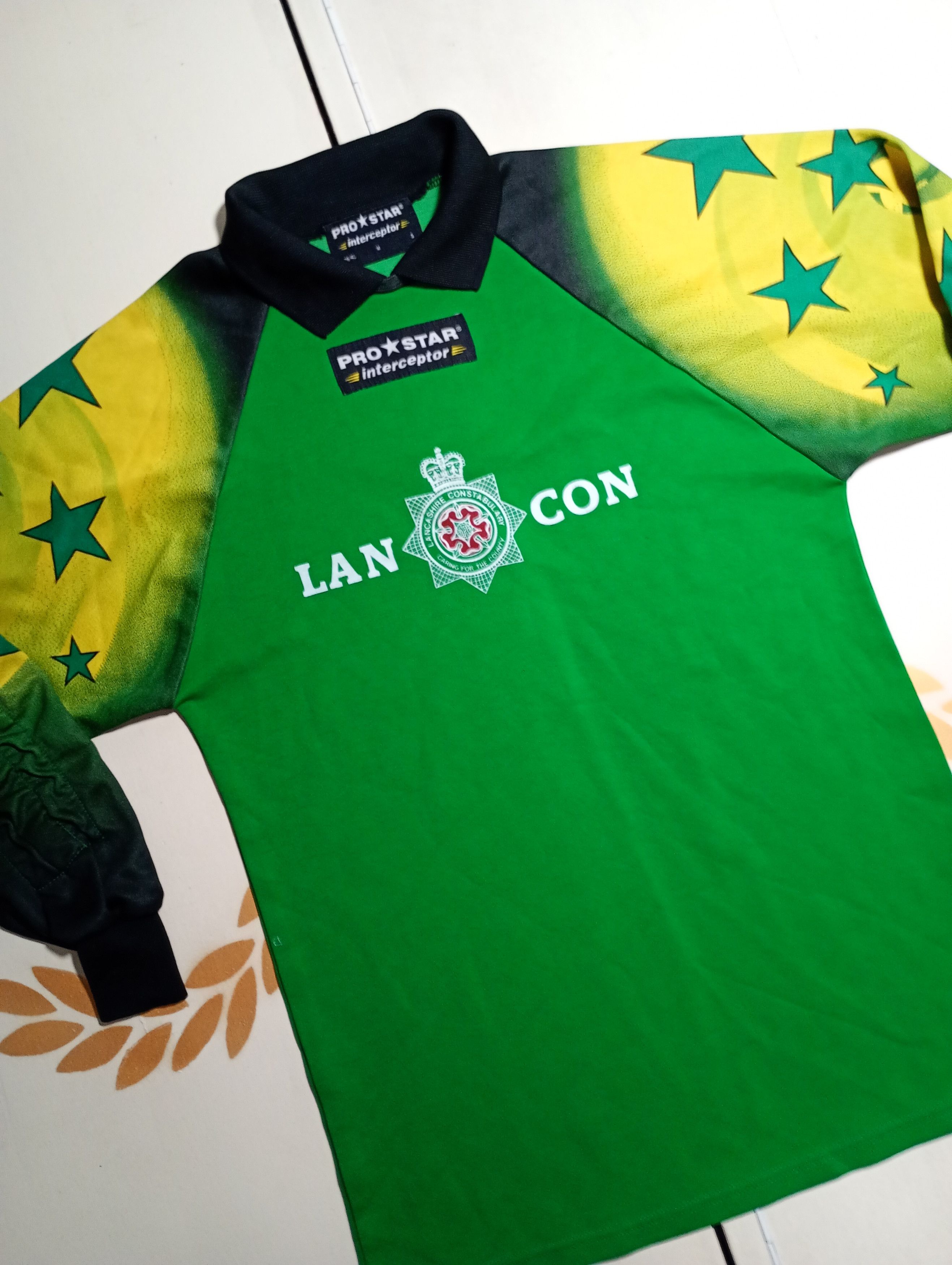 Vintage Pro Star Interceptor LanCon Goalkeeper Jersey 1990-1993 Size US M / EU 48-50 / 2 - 5 Thumbnail