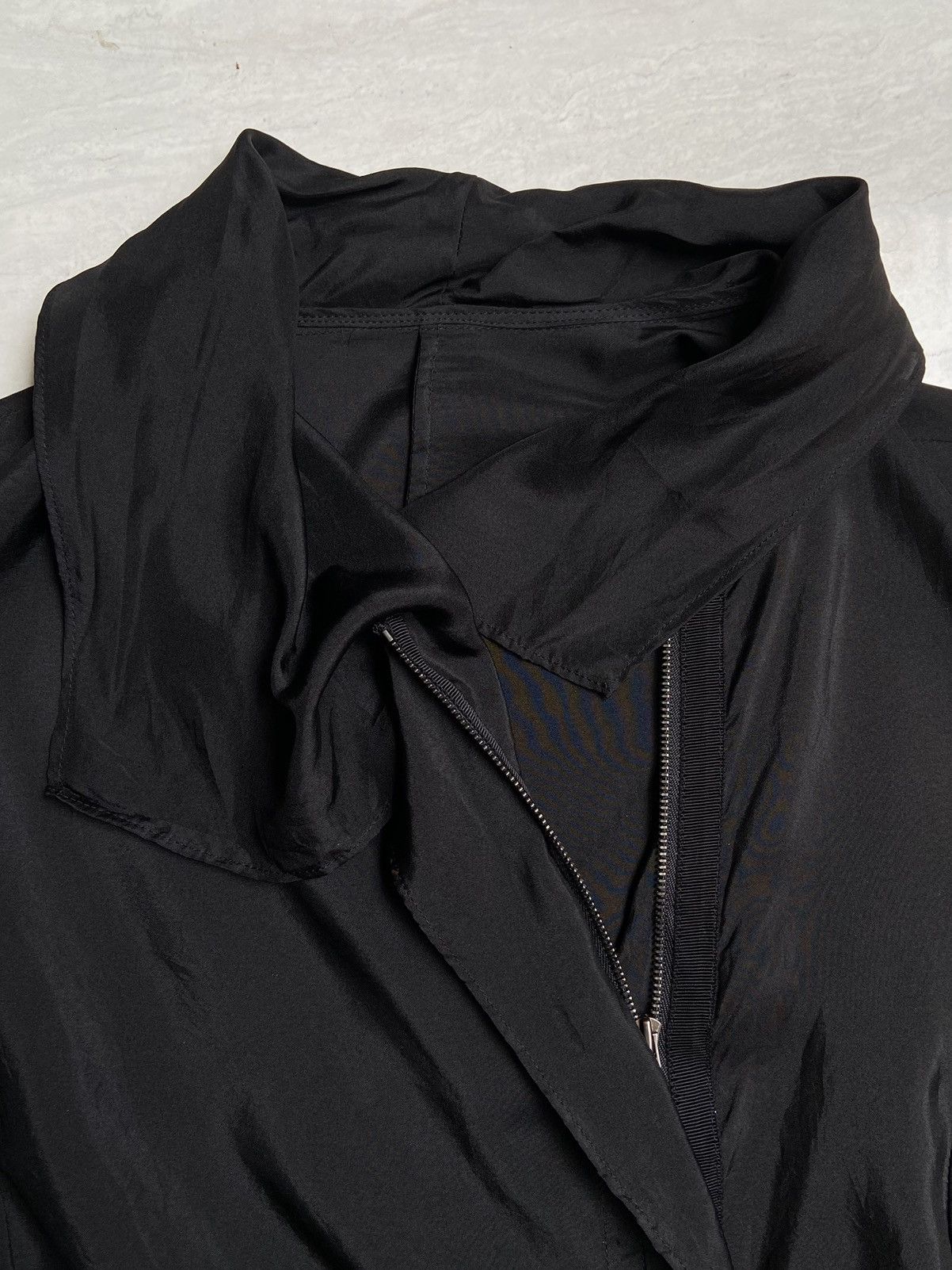 Designer × Japanese Brand BASILE 28 Black Zipper Shirt Size US XS / EU 42 / 0 - 5 Thumbnail