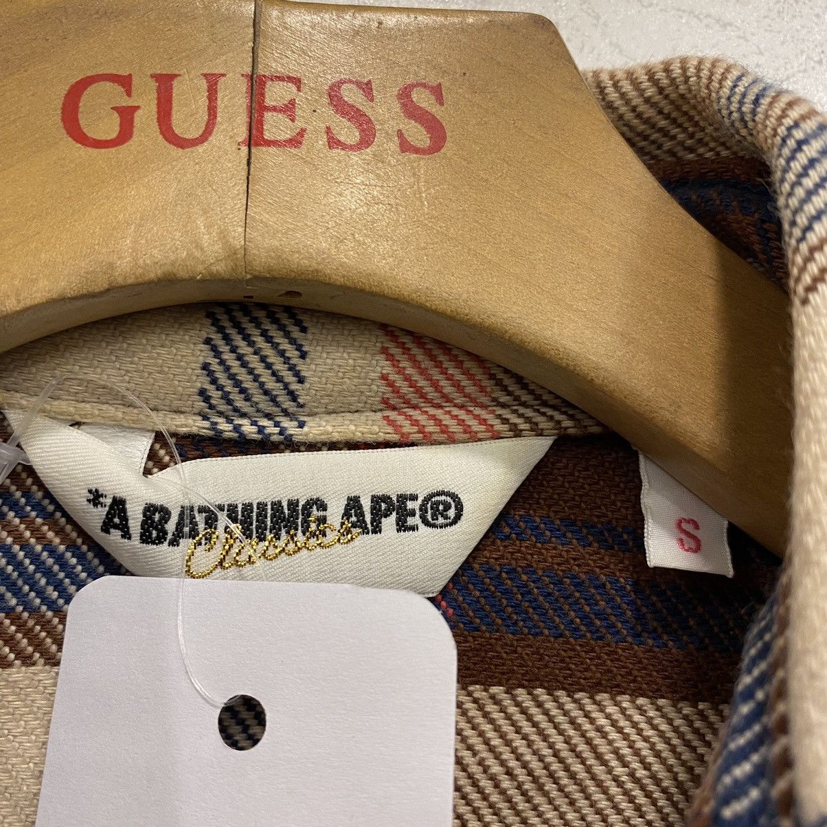 Bape Bape Plaid Button Down L/S Shirt Size S / US 4 / IT 40 - 5 Thumbnail
