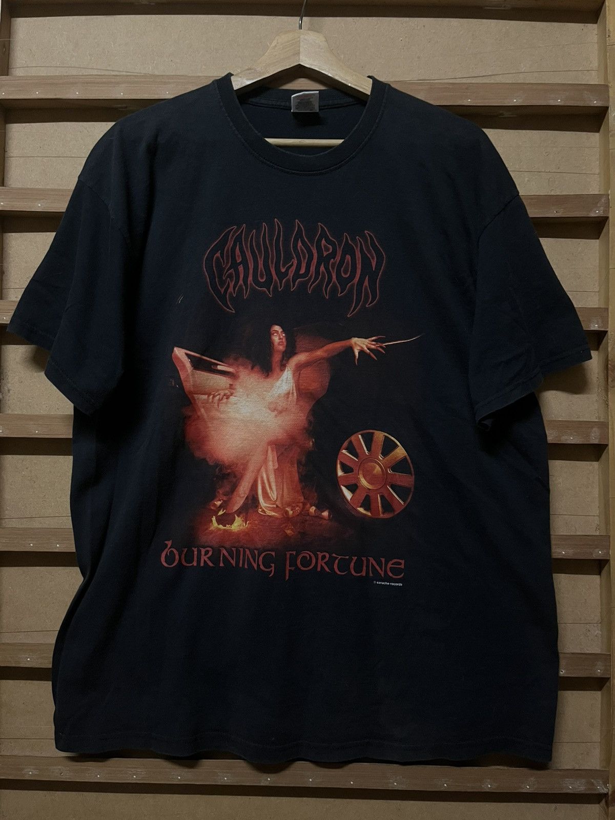 Band Tees Cauldron T-Shirt Sz. XL Size US XL / EU 56 / 4 - 1 Thumbnail