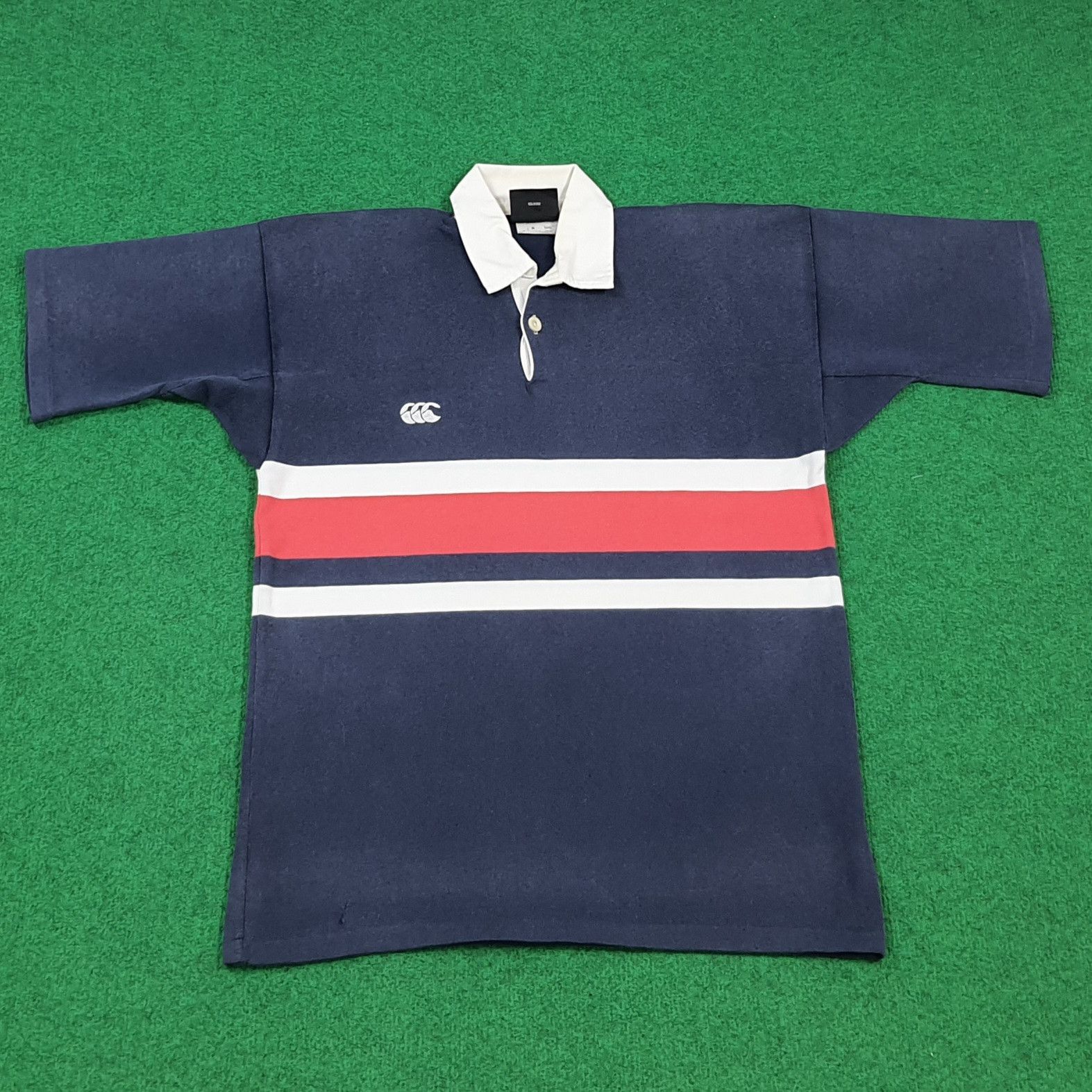 Canterbury of New Zealand Vintage Canterbury of New Zealand Striped Polos C301N71 Size US M / EU 48-50 / 2 - 1 Thumbnail