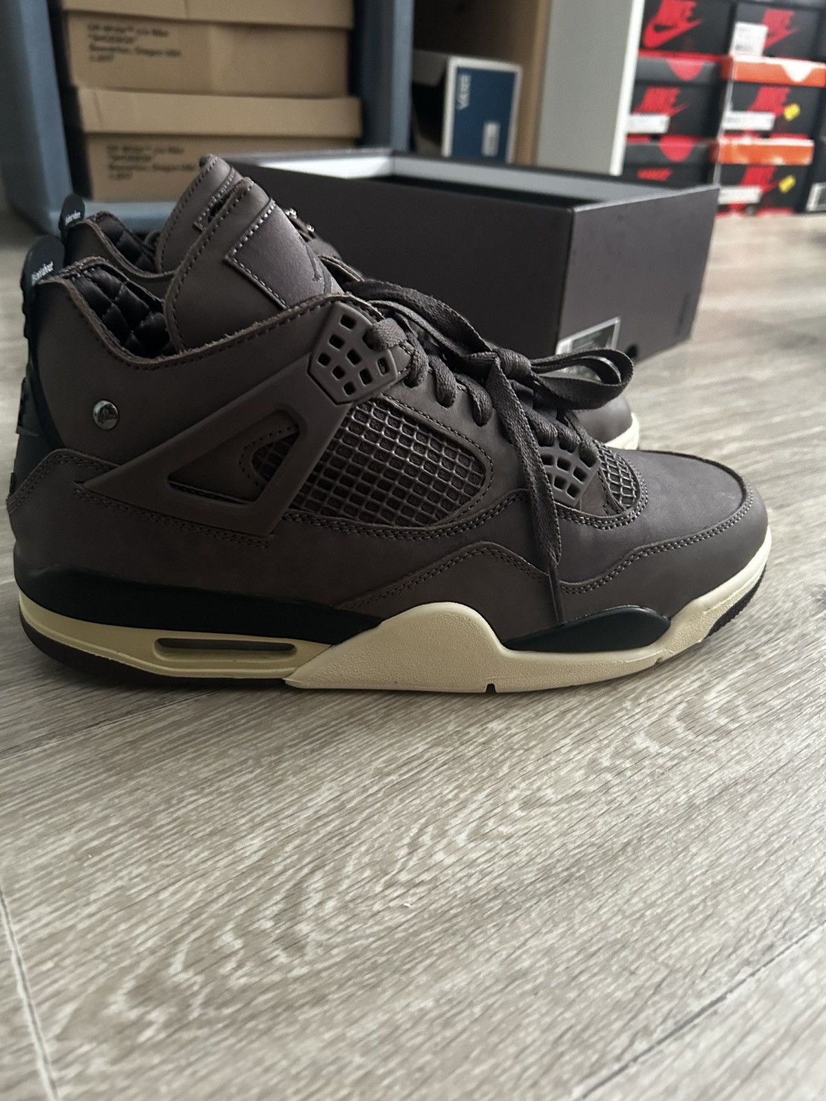 A Ma Maniere × Nike Jordan 4 Retro SP x À Ma Manière Size US 9 / EU 42 - 5 Thumbnail