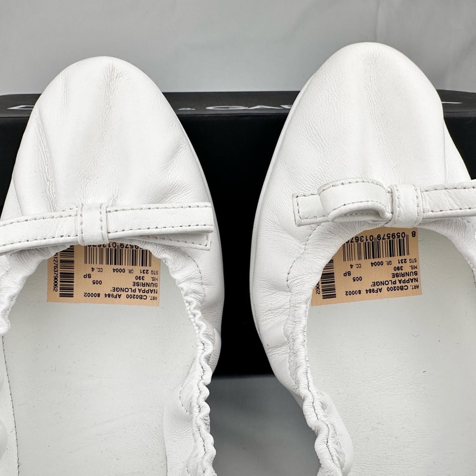 Dolce & Gabbana Dolce & Gabbana White Flats with Bow Detail - New - EU 39 Size US 9 / IT 39 - 5 Thumbnail