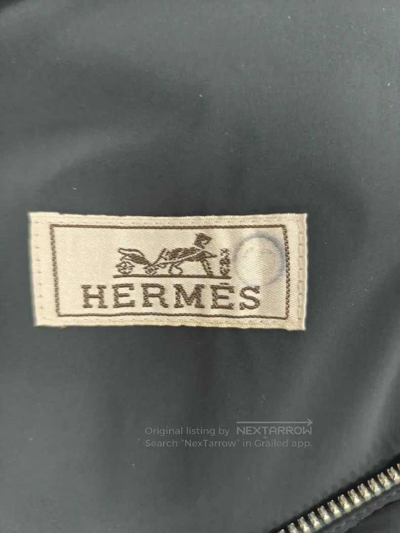 Hermes Hermes Men's Down Jacket, Classic Style with Dark Green an Size US M / EU 48-50 / 2 - 6 Thumbnail